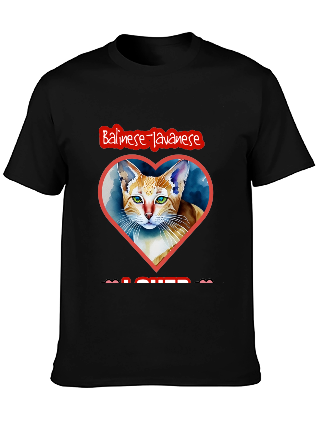 Balinese-Javanese Cat Lover T-Shirt