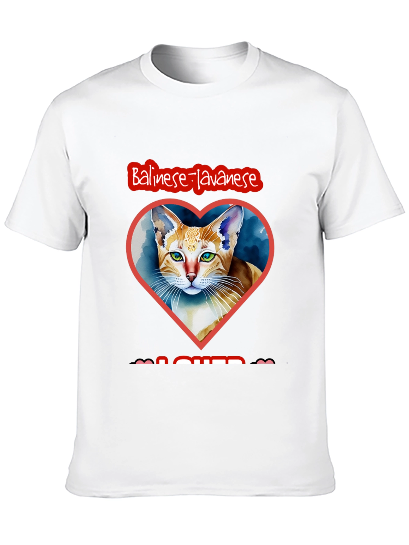 Balinese-Javanese Cat Lover T-Shirt