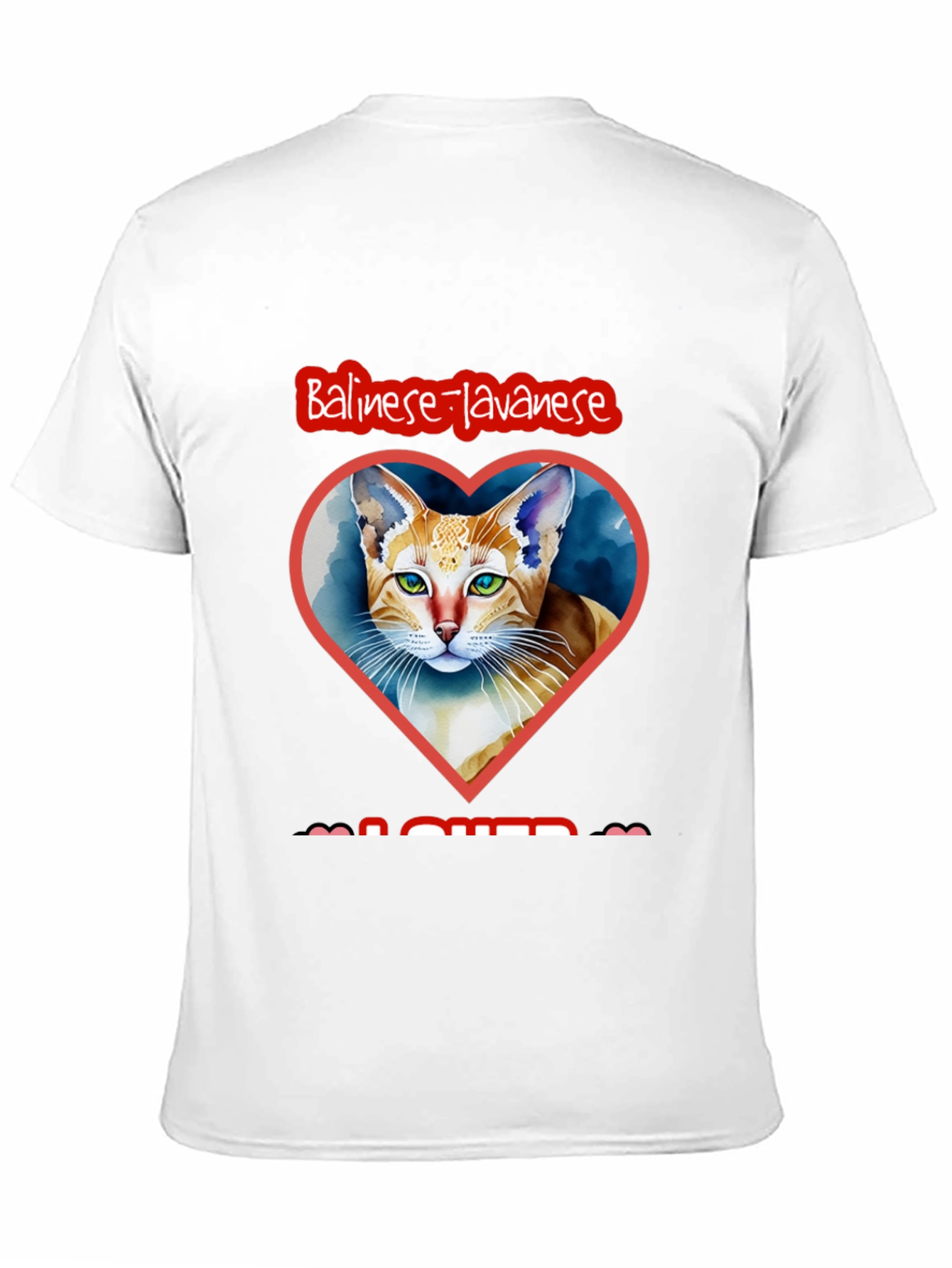 Balinese-Javanese Cat Lover T-Shirt