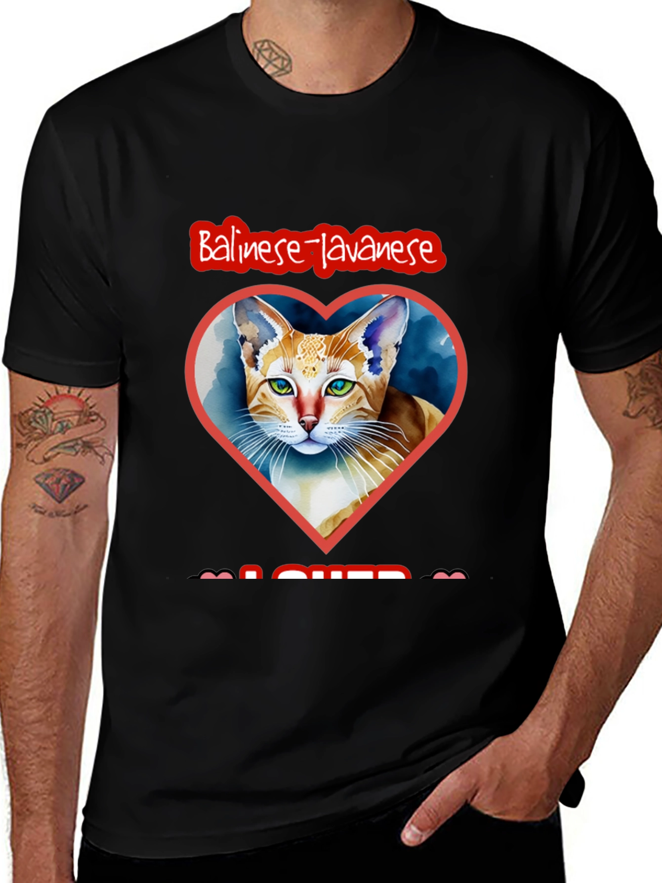 Balinese-Javanese Cat Lover T-Shirt