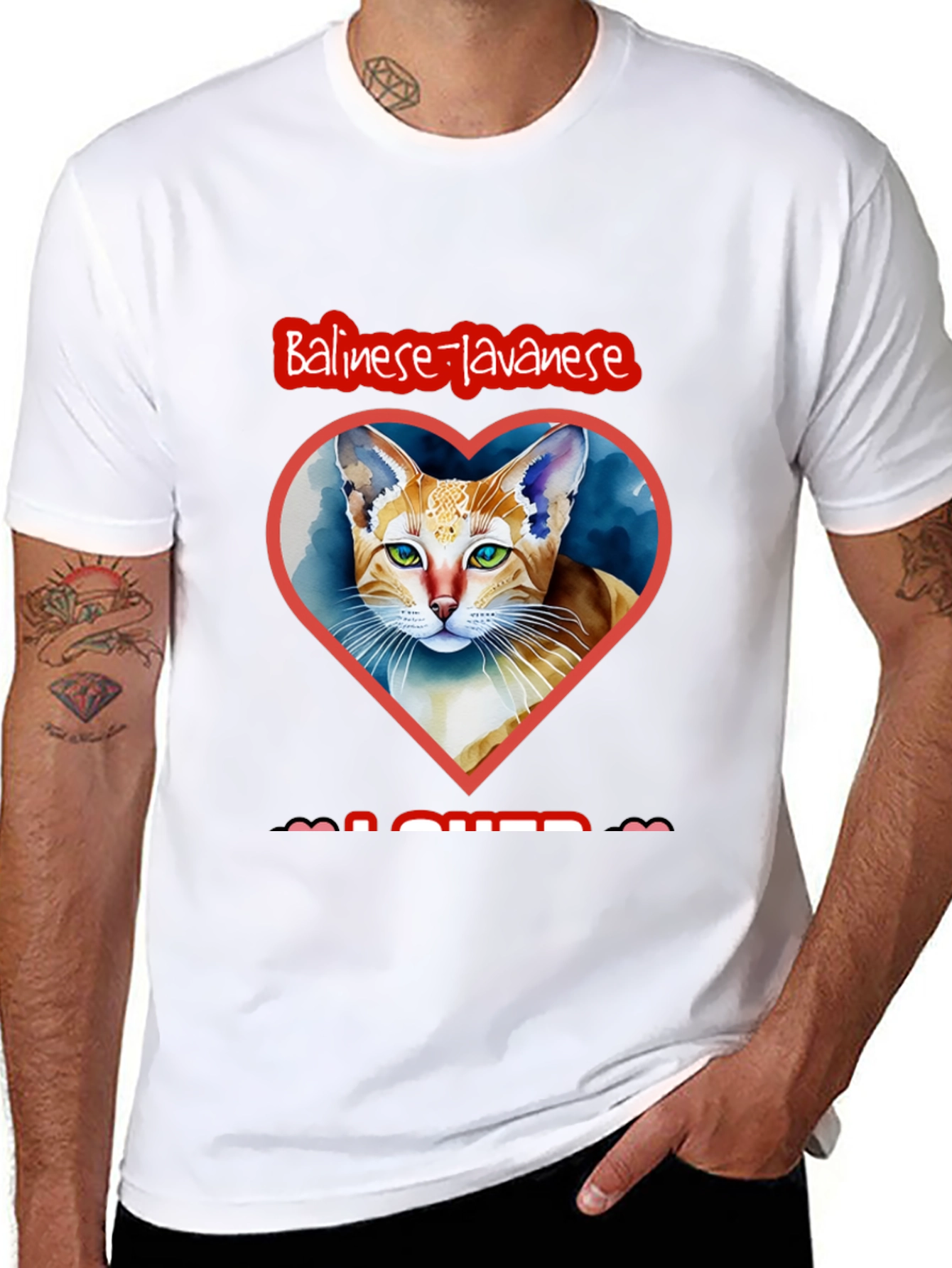Balinese-Javanese Cat Lover T-Shirt