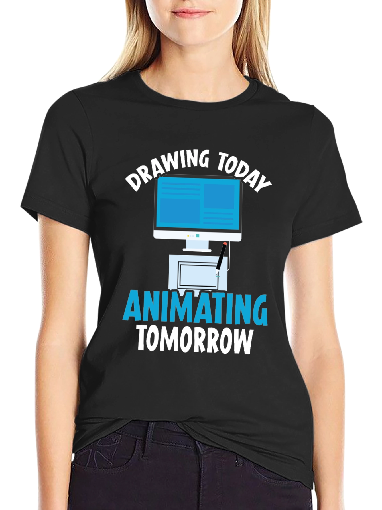 Drawing Today Animating Tomorrow Graphic T-Shirt
