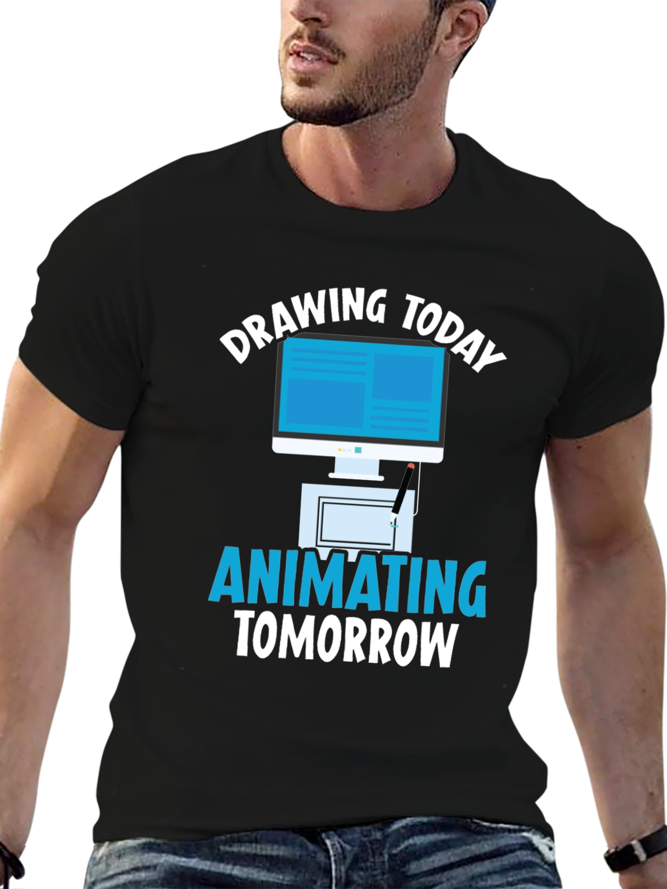 Drawing Today Animating Tomorrow Graphic T-Shirt