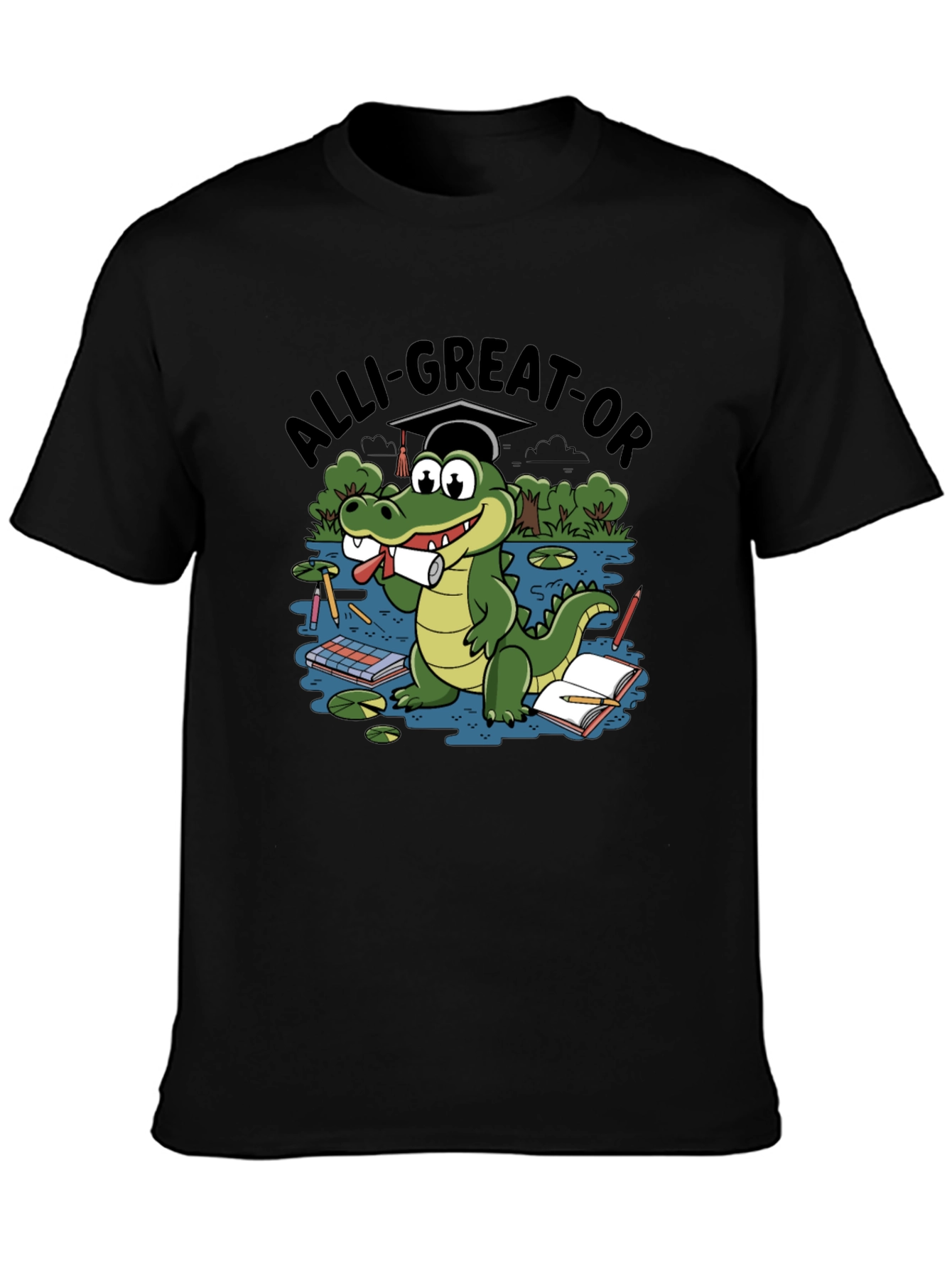 Alli-Great-Or Graduation Alligator T-Shirt