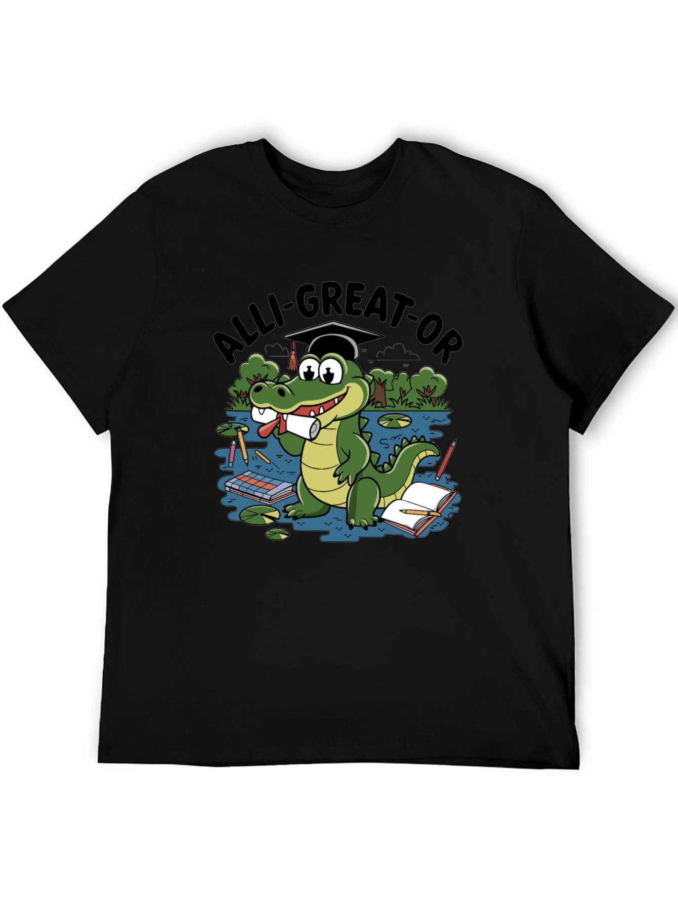 Alli-Great-Or Graduation Alligator T-Shirt