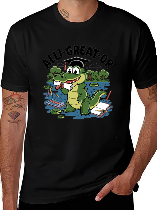Alli-Great-Or Graduation Alligator T-Shirt