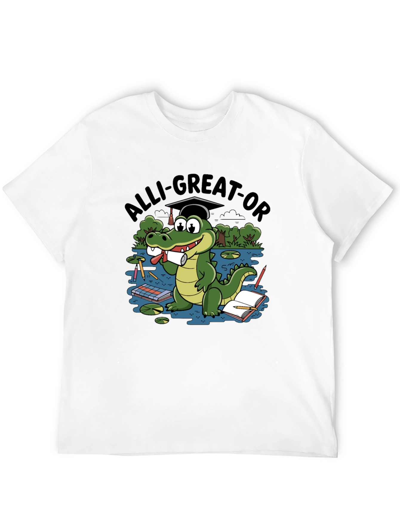 Alli-Great-Or Graduation Alligator T-Shirt