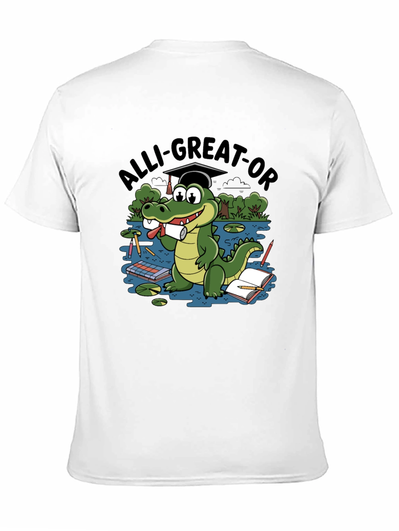Alli-Great-Or Graduation Alligator T-Shirt