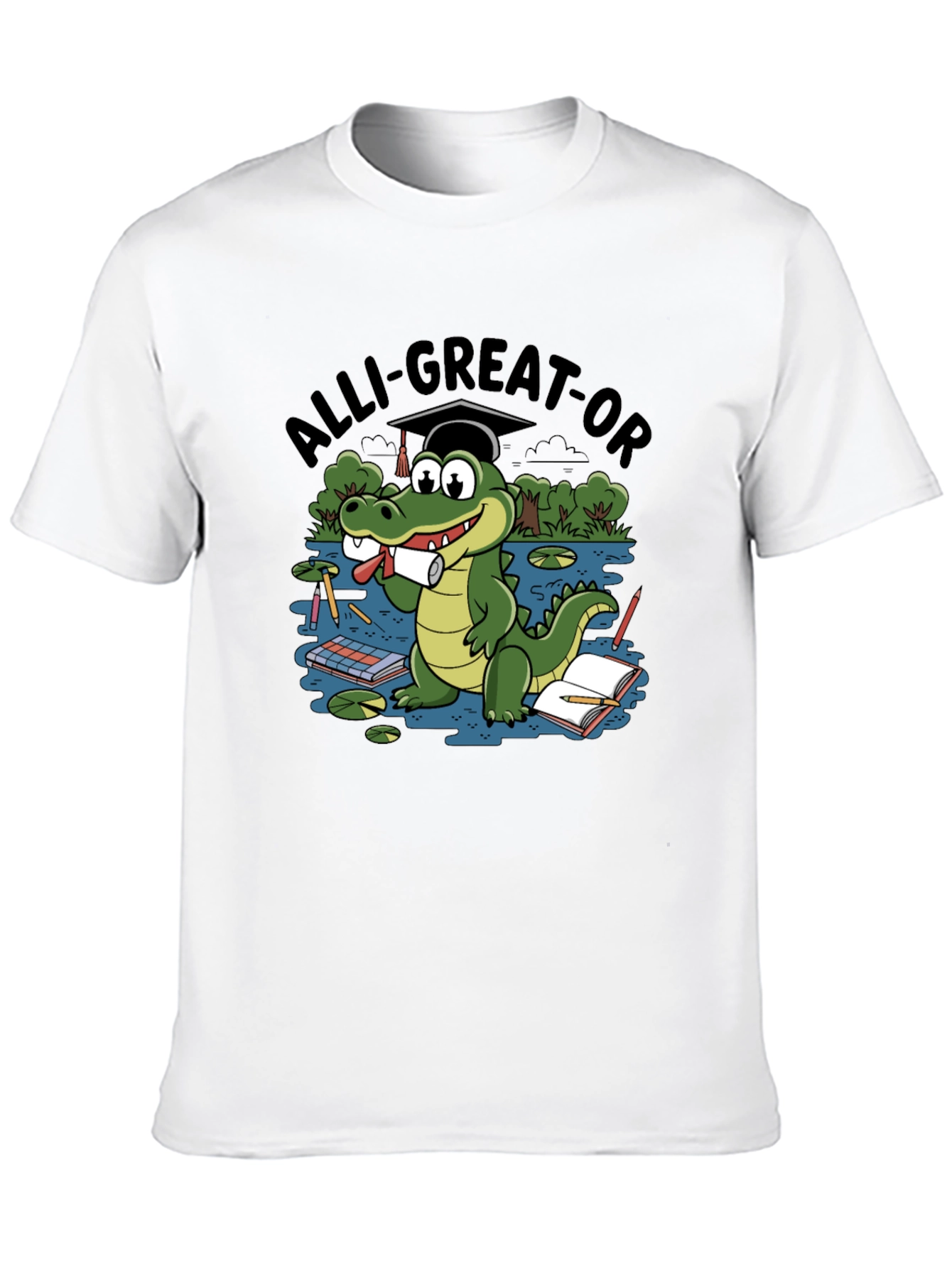 Alli-Great-Or Graduation Alligator T-Shirt