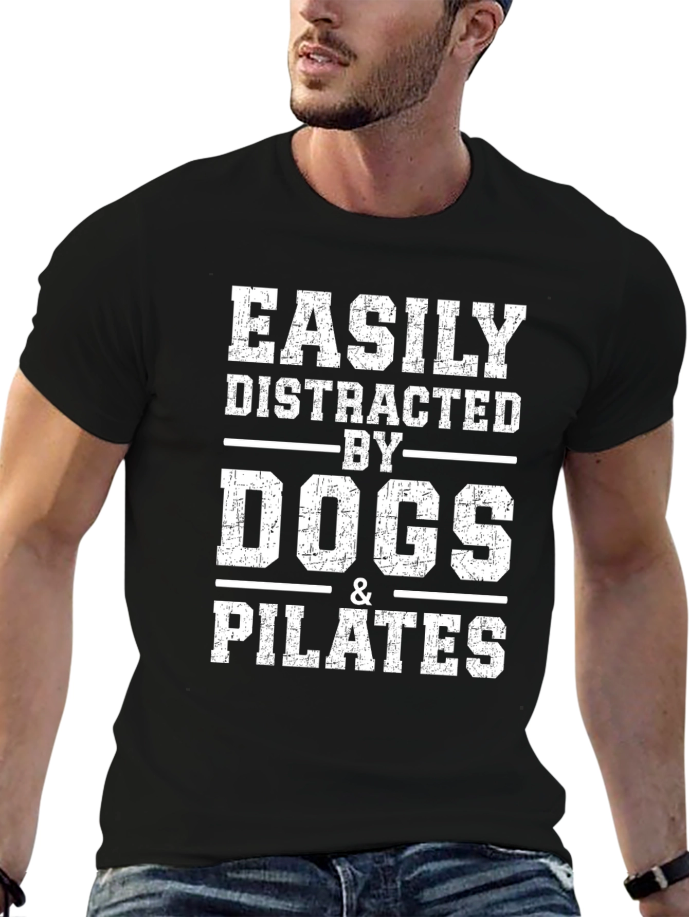 Dogs & Pilates Distraction Tee