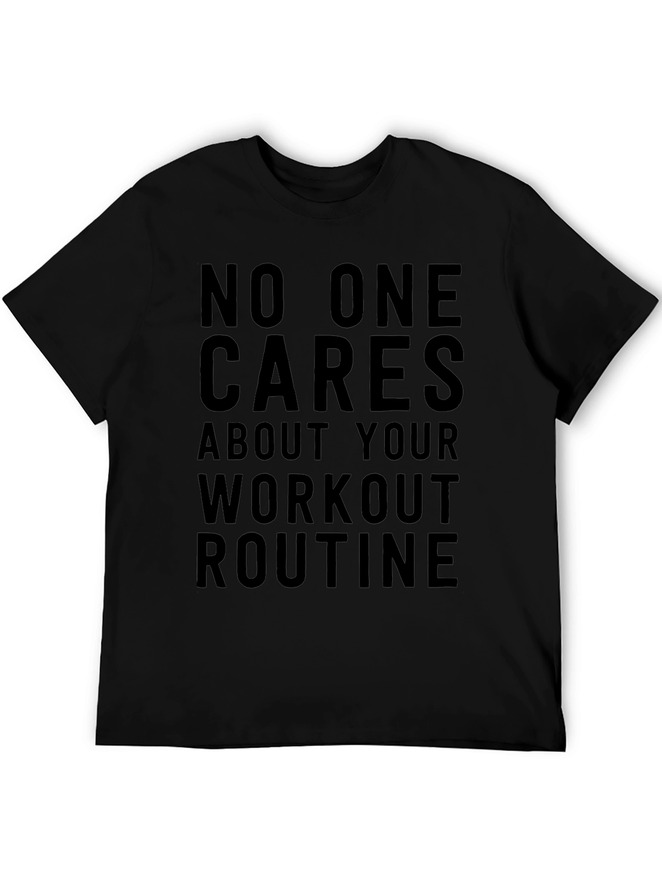 Workout Routine Sarcastic Graphic Tee