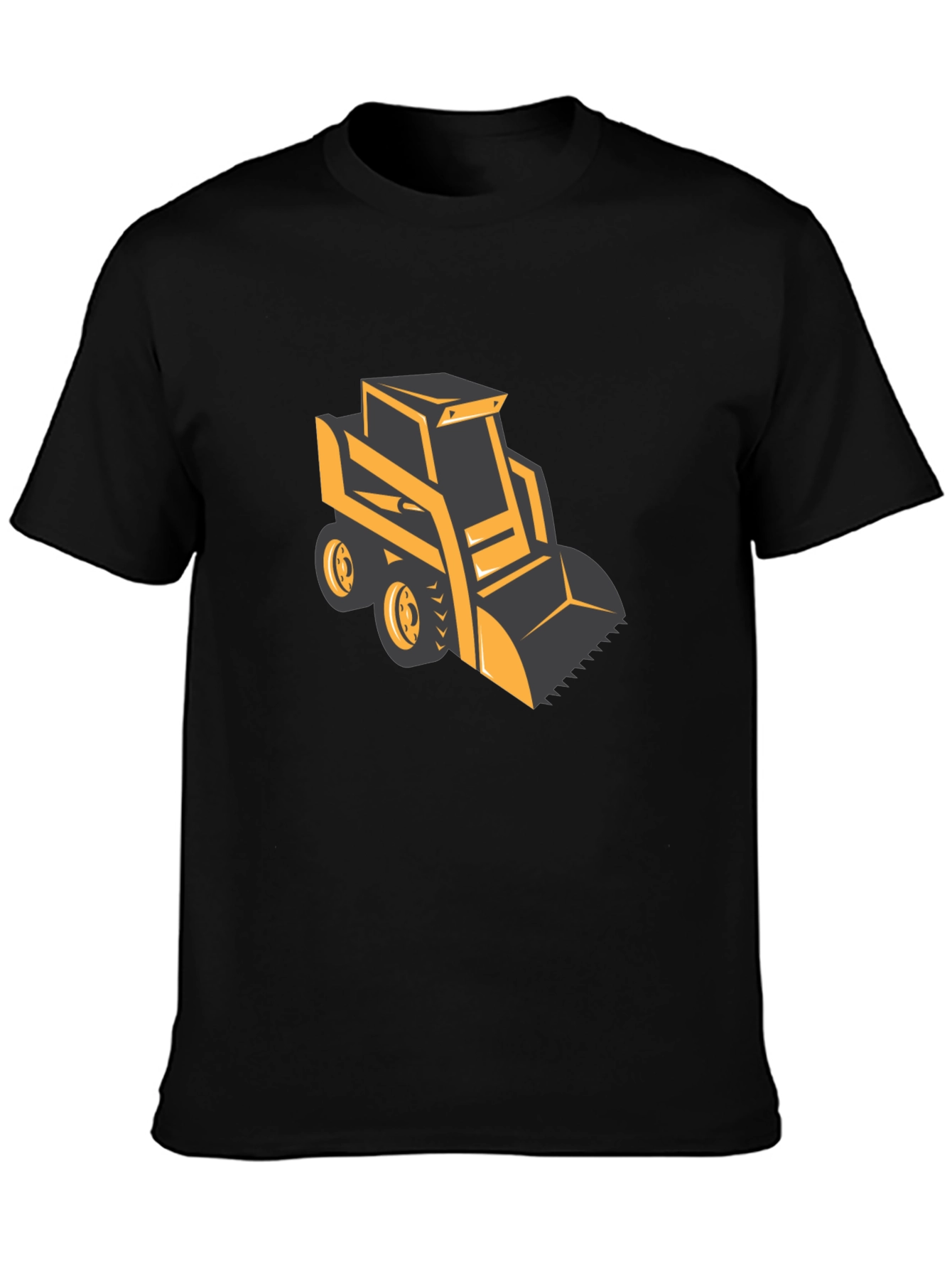 Bulldozer Graphic Tee - Heavy Equipment Shirt