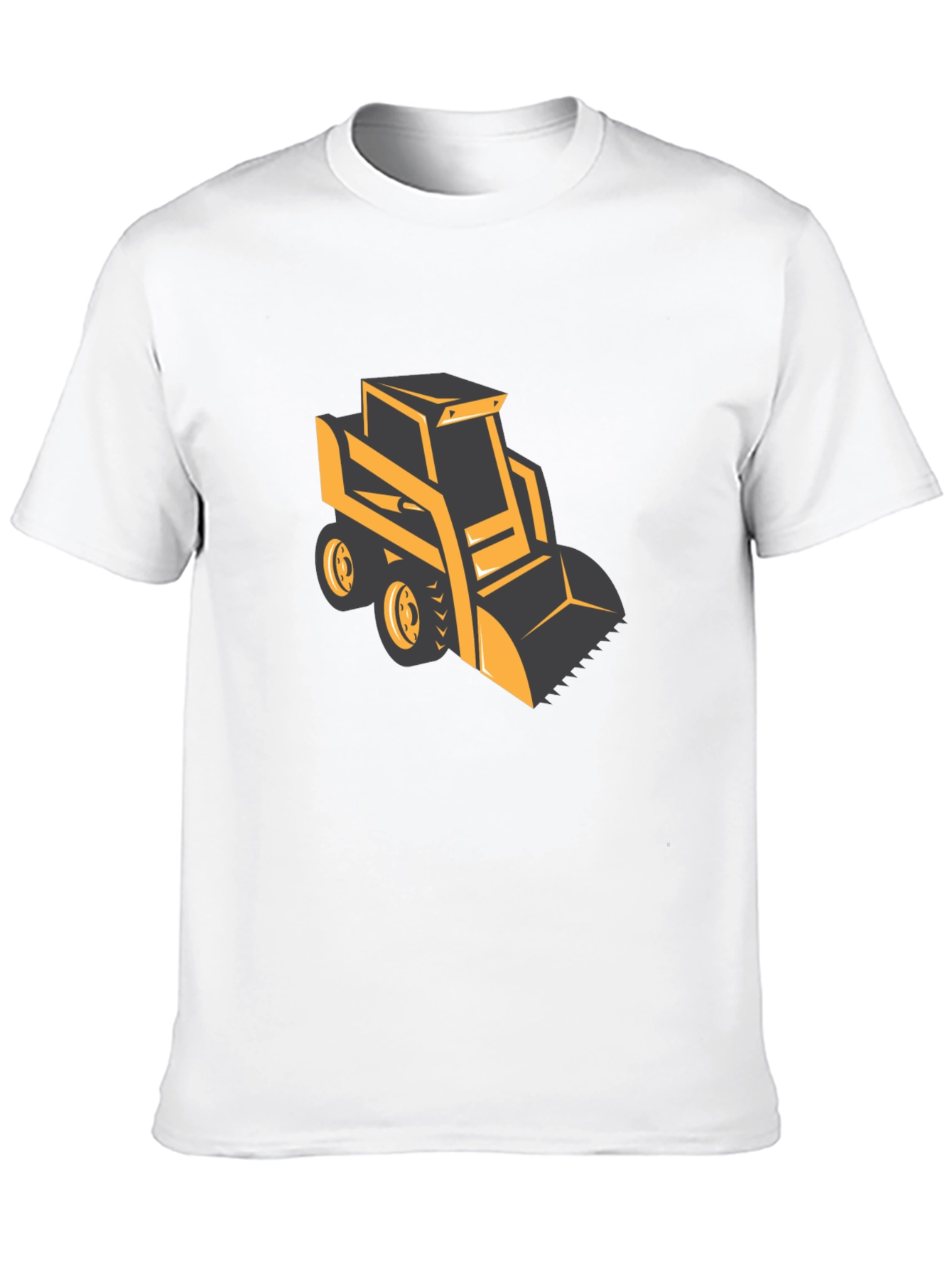 Bulldozer Graphic Tee - Heavy Equipment Shirt