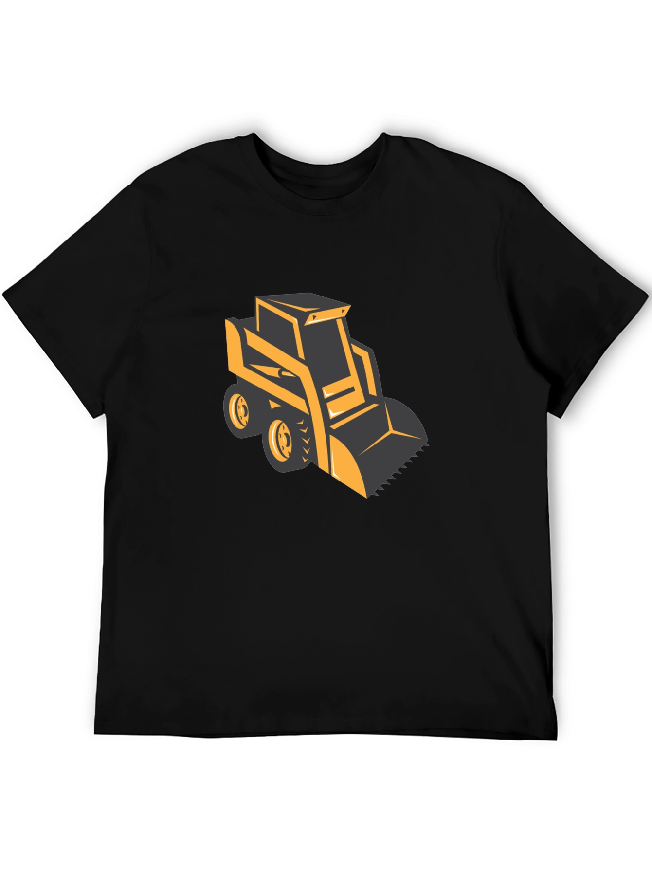 Bulldozer Graphic Tee - Heavy Equipment Shirt