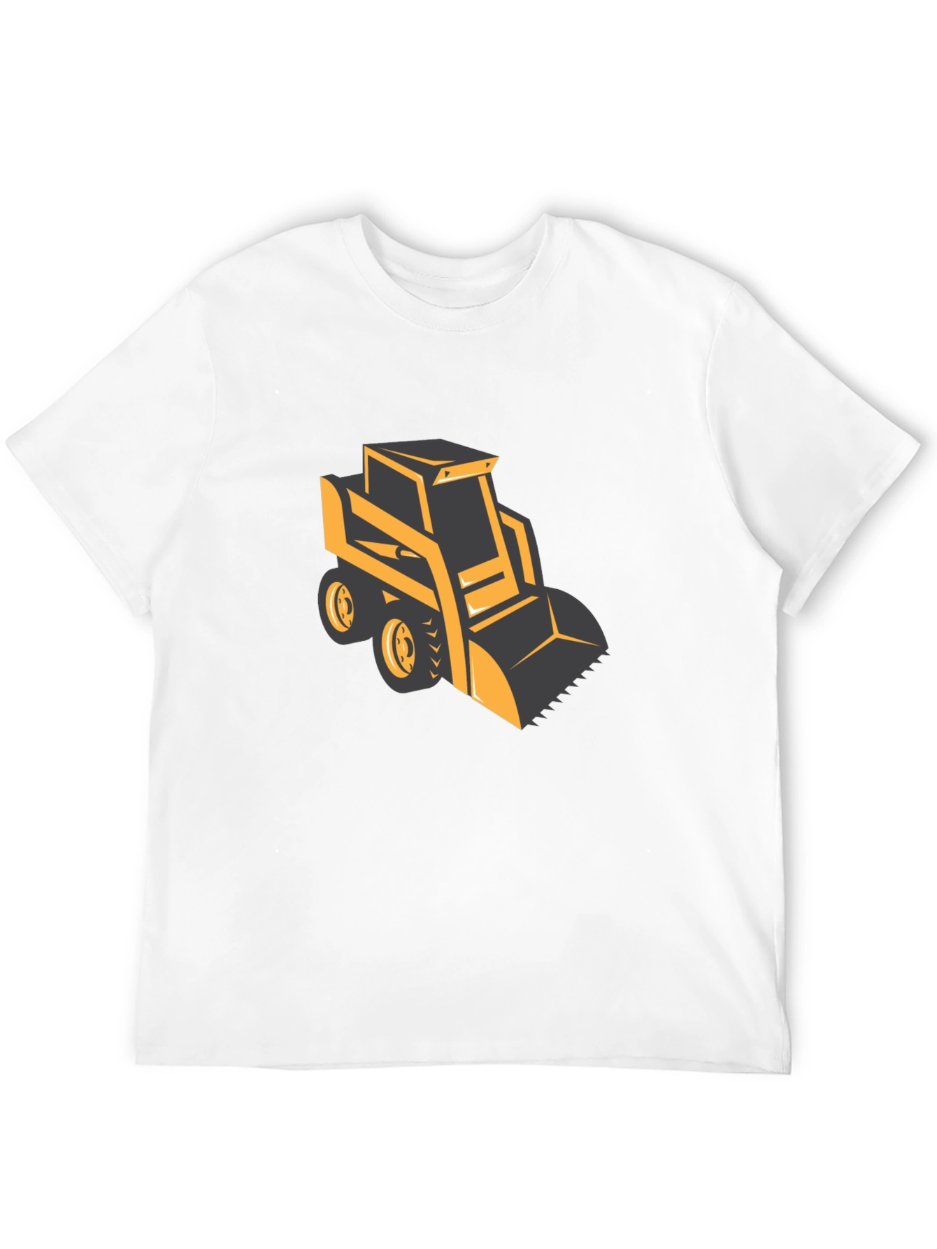 Bulldozer Graphic Tee - Heavy Equipment Shirt