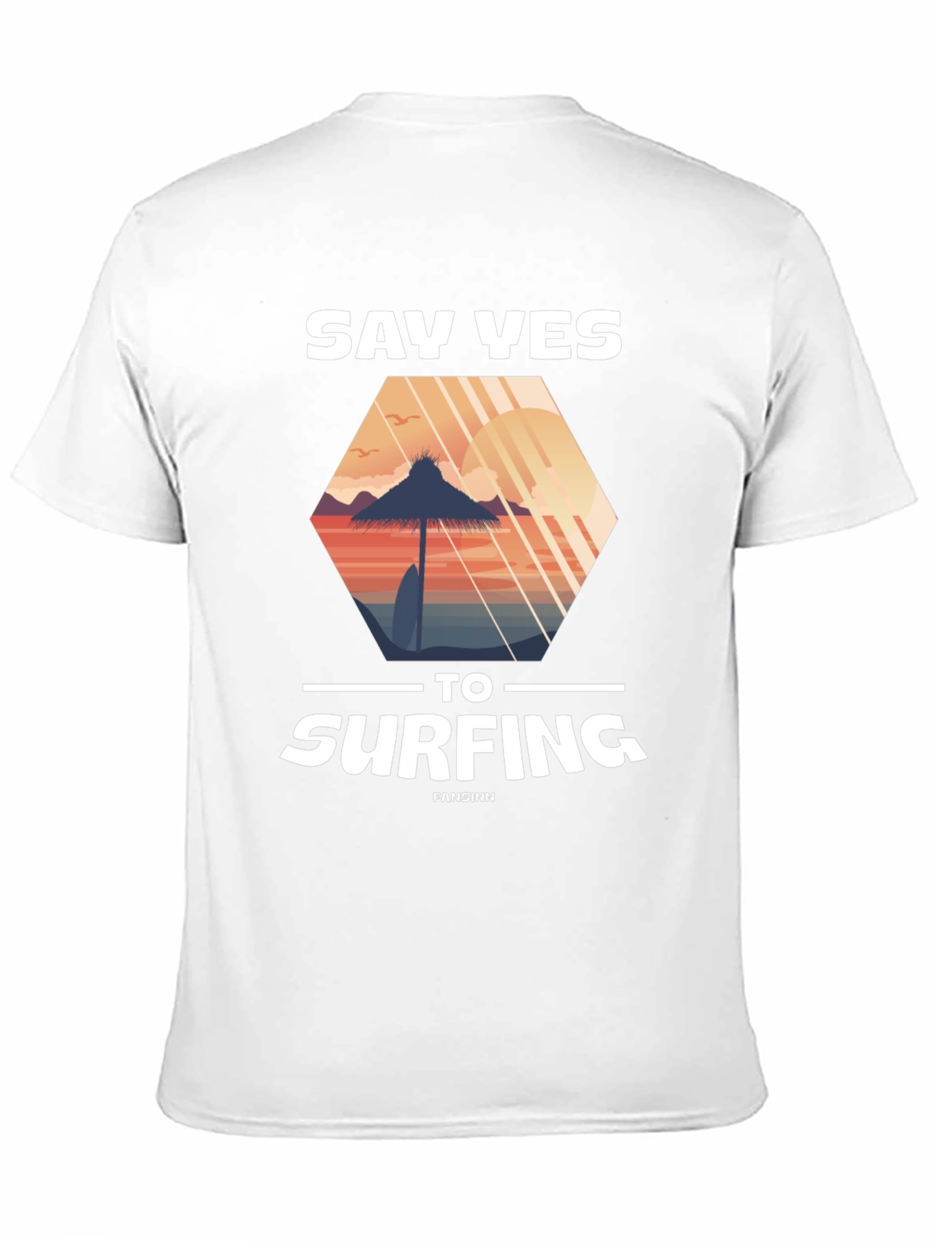 Say Yes to Surfing Graphic Tee - Beach Vibes