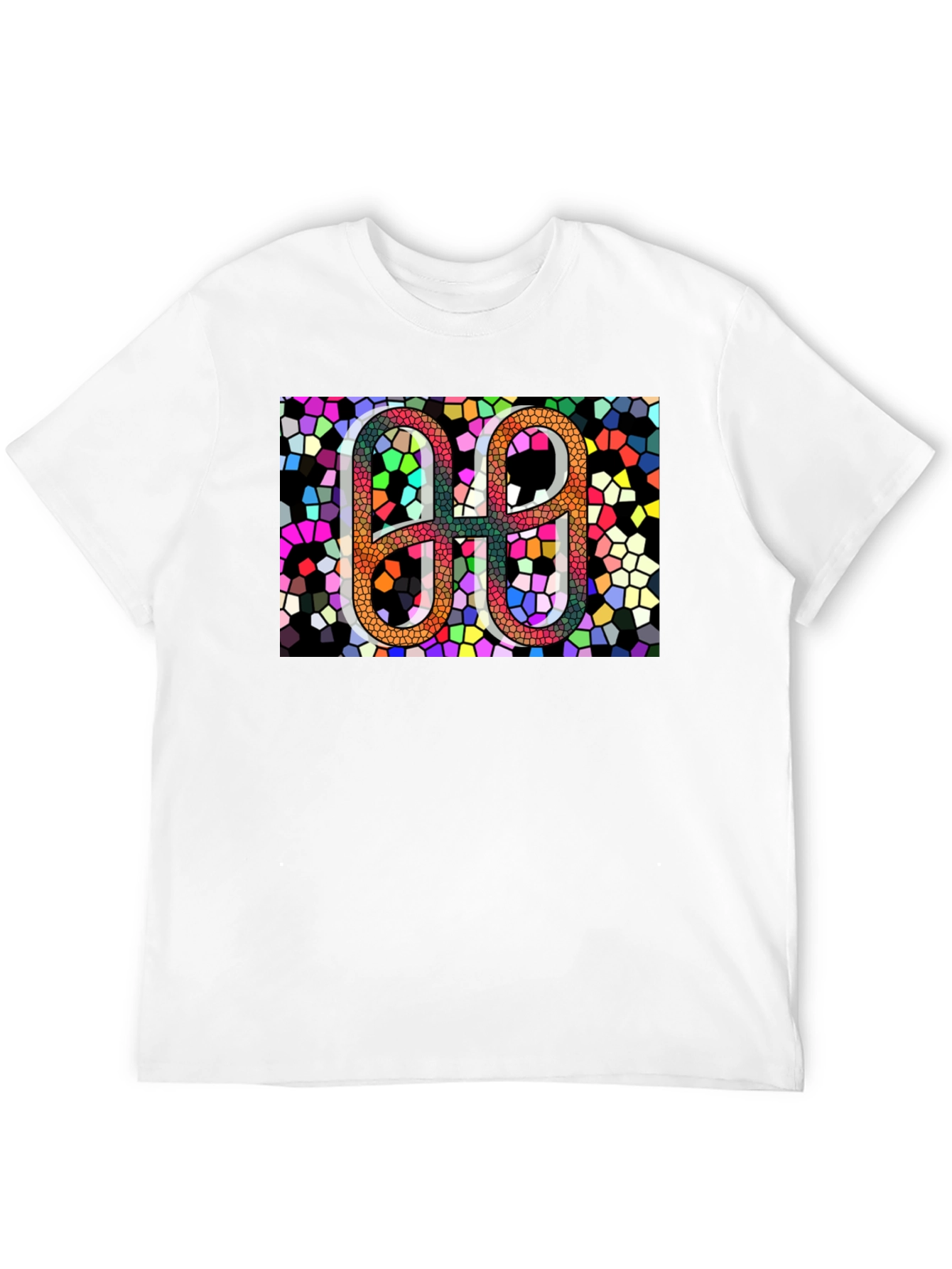 Abstract Mosaic Number T-Shirt