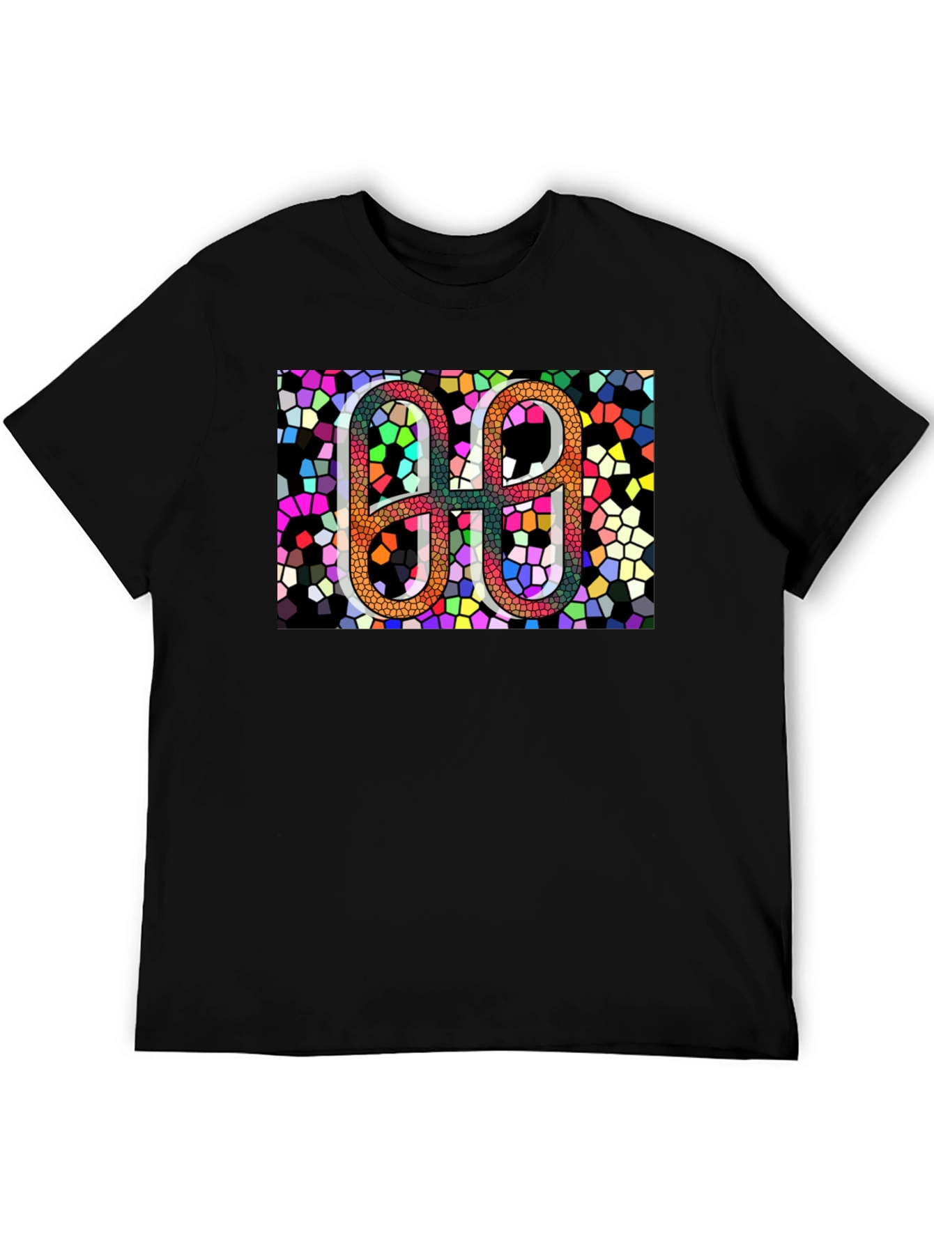 Abstract Mosaic Number T-Shirt