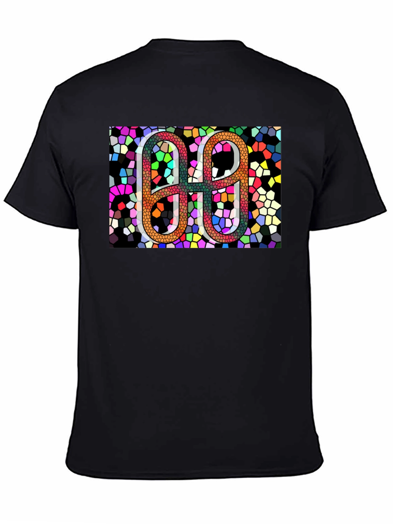 Abstract Mosaic Number T-Shirt