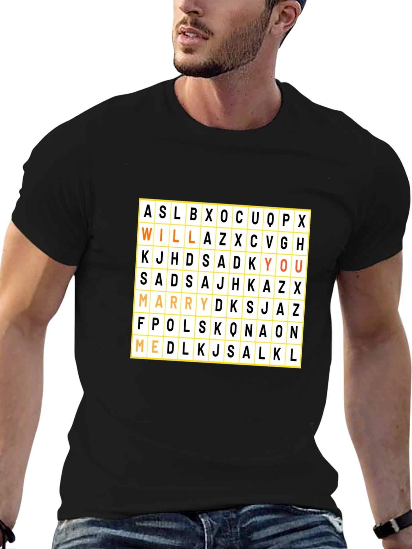 Will You Marry Me? Puzzle T-Shirt
