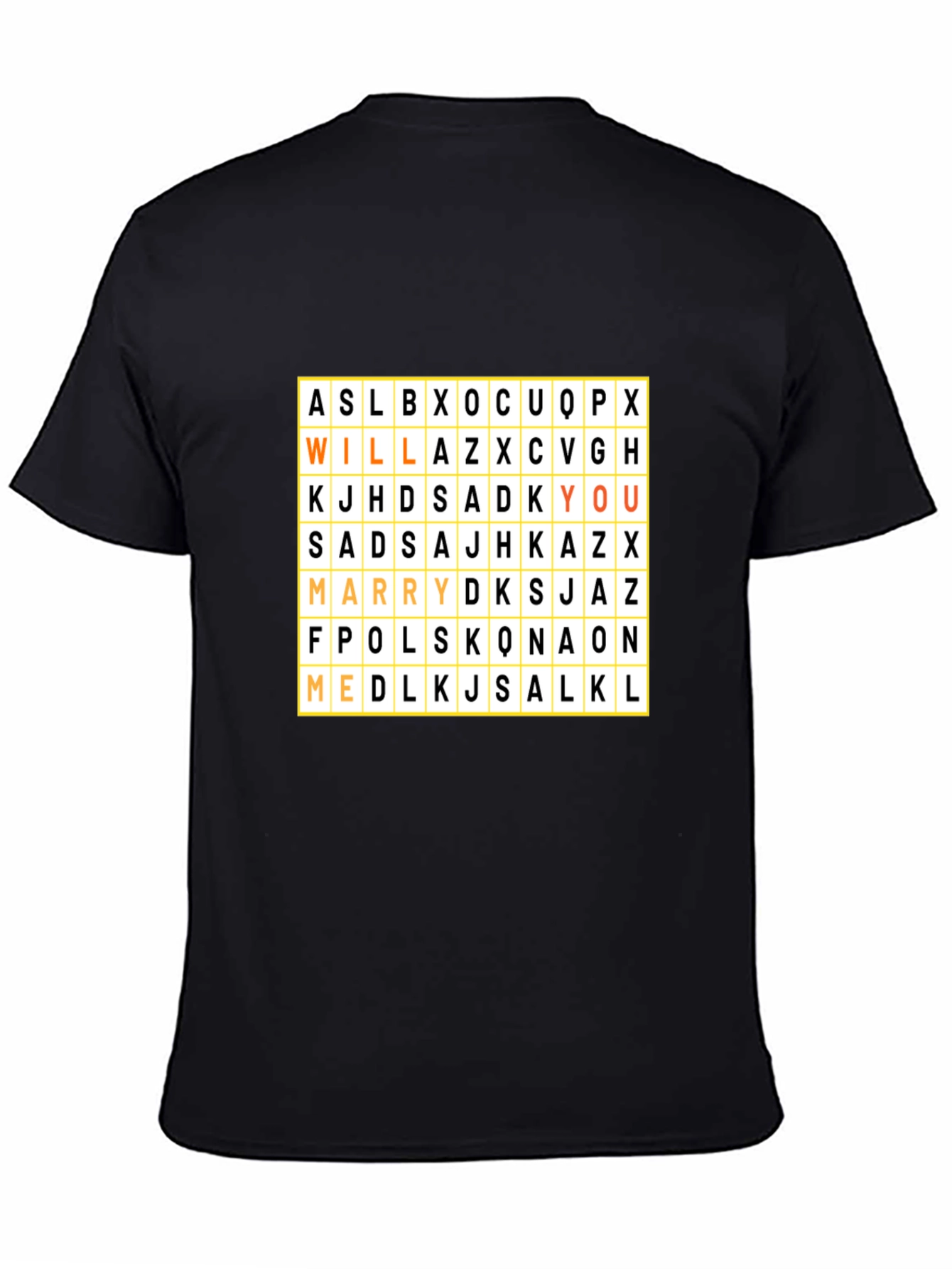 Will You Marry Me? Puzzle T-Shirt