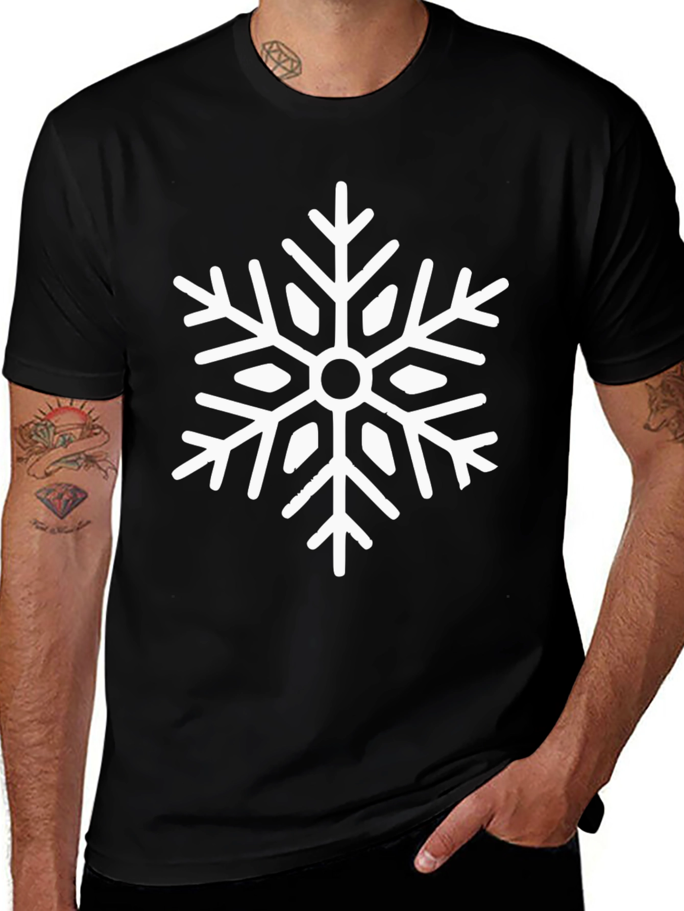 Snowflake Graphic Tee - Holiday Season Ready!