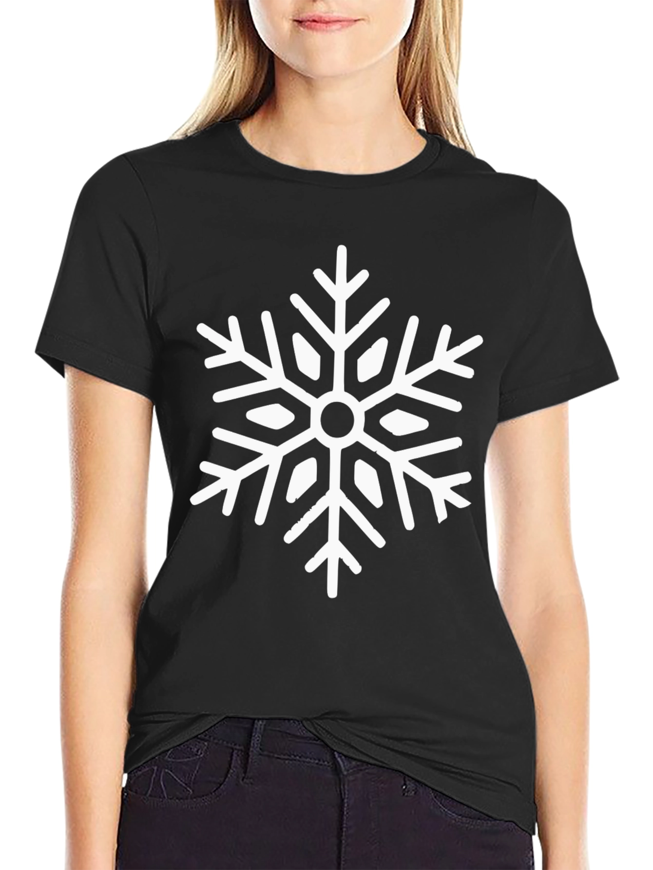 Snowflake Graphic Tee - Holiday Season Ready!