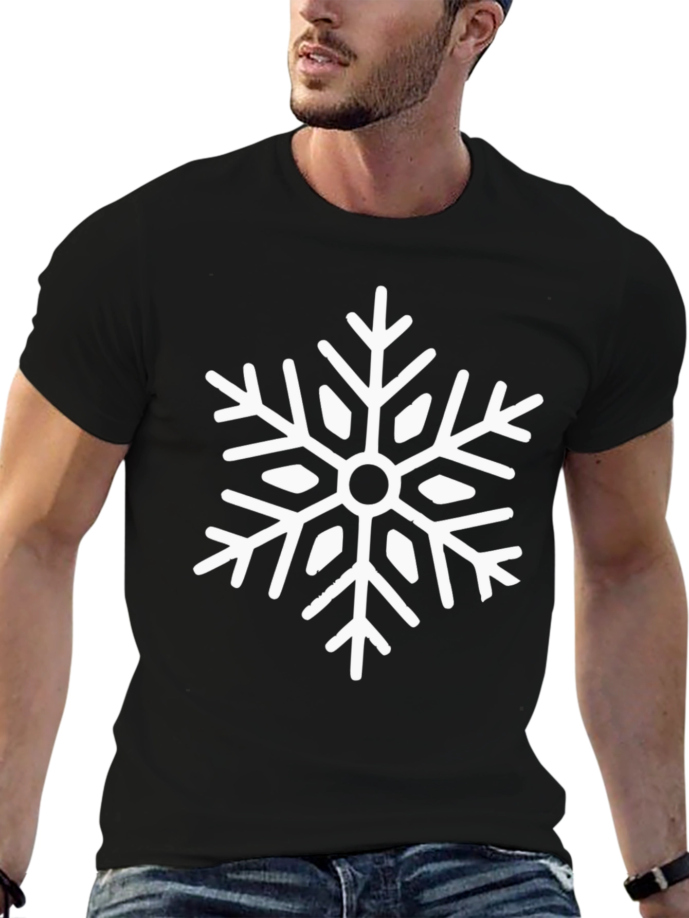 Snowflake Graphic Tee - Holiday Season Ready!