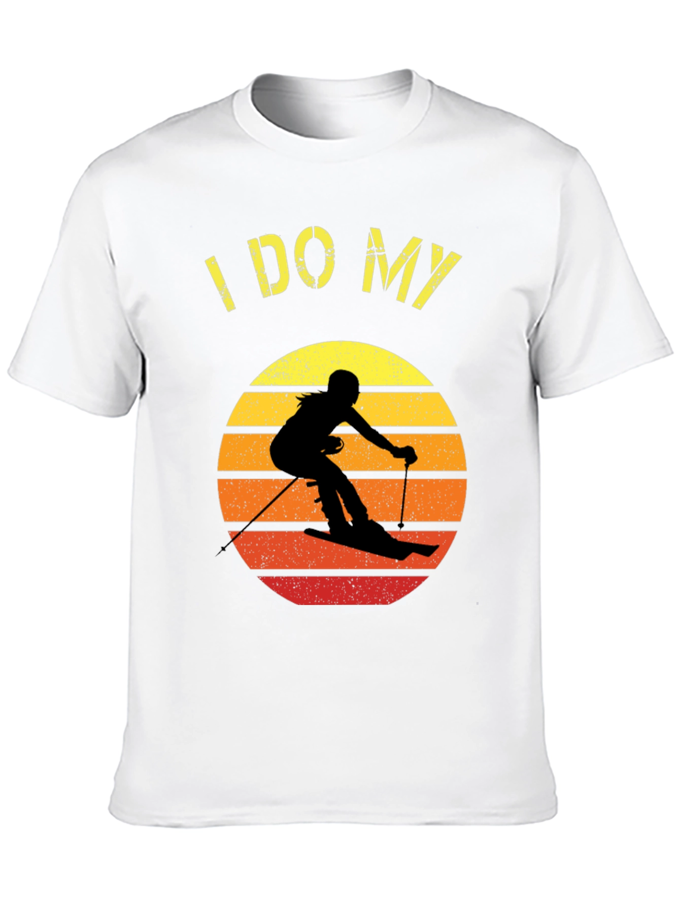 I DO MY Own Stunts Skiing Graphic Tee
