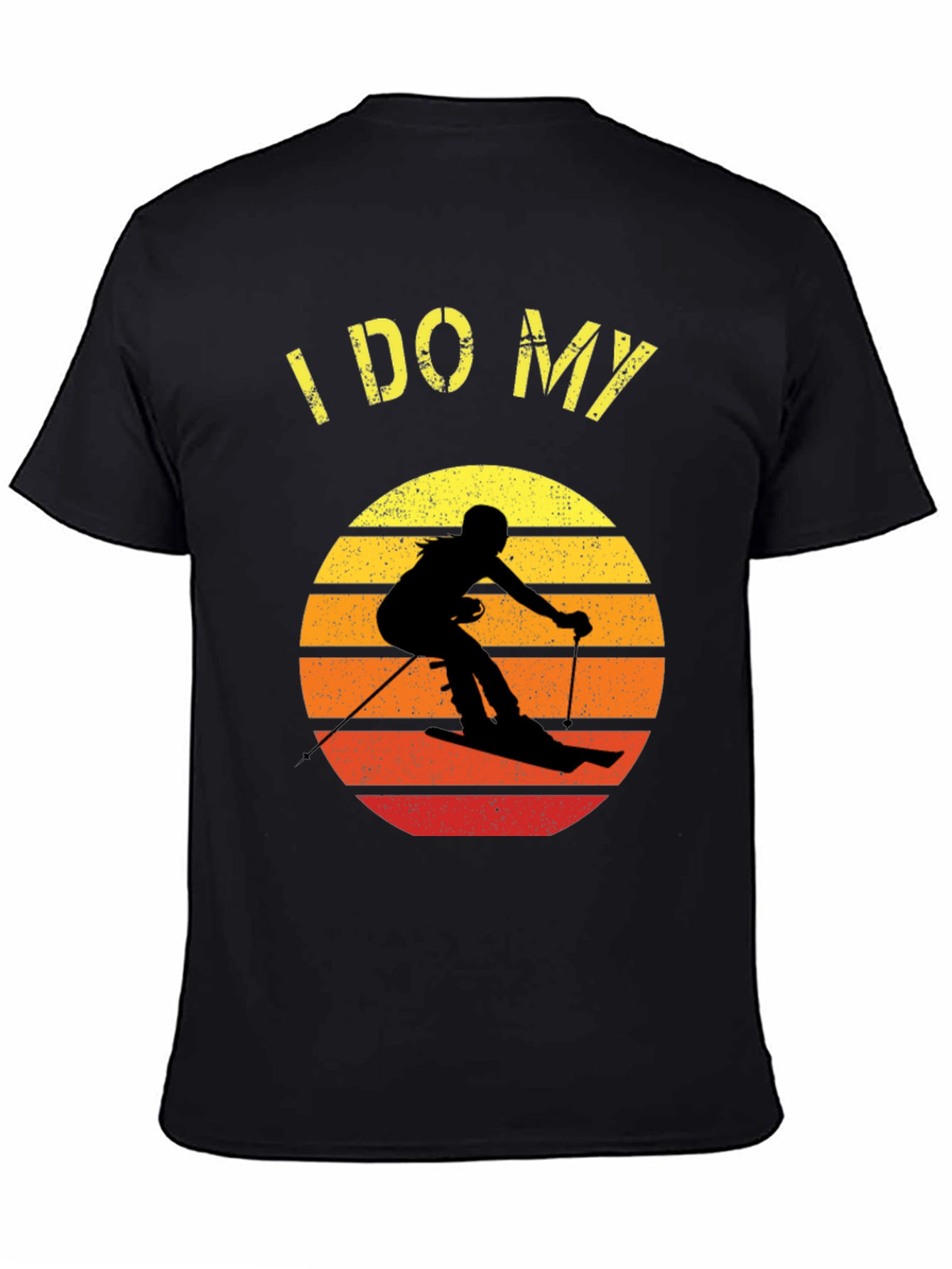 I DO MY Own Stunts Skiing Graphic Tee