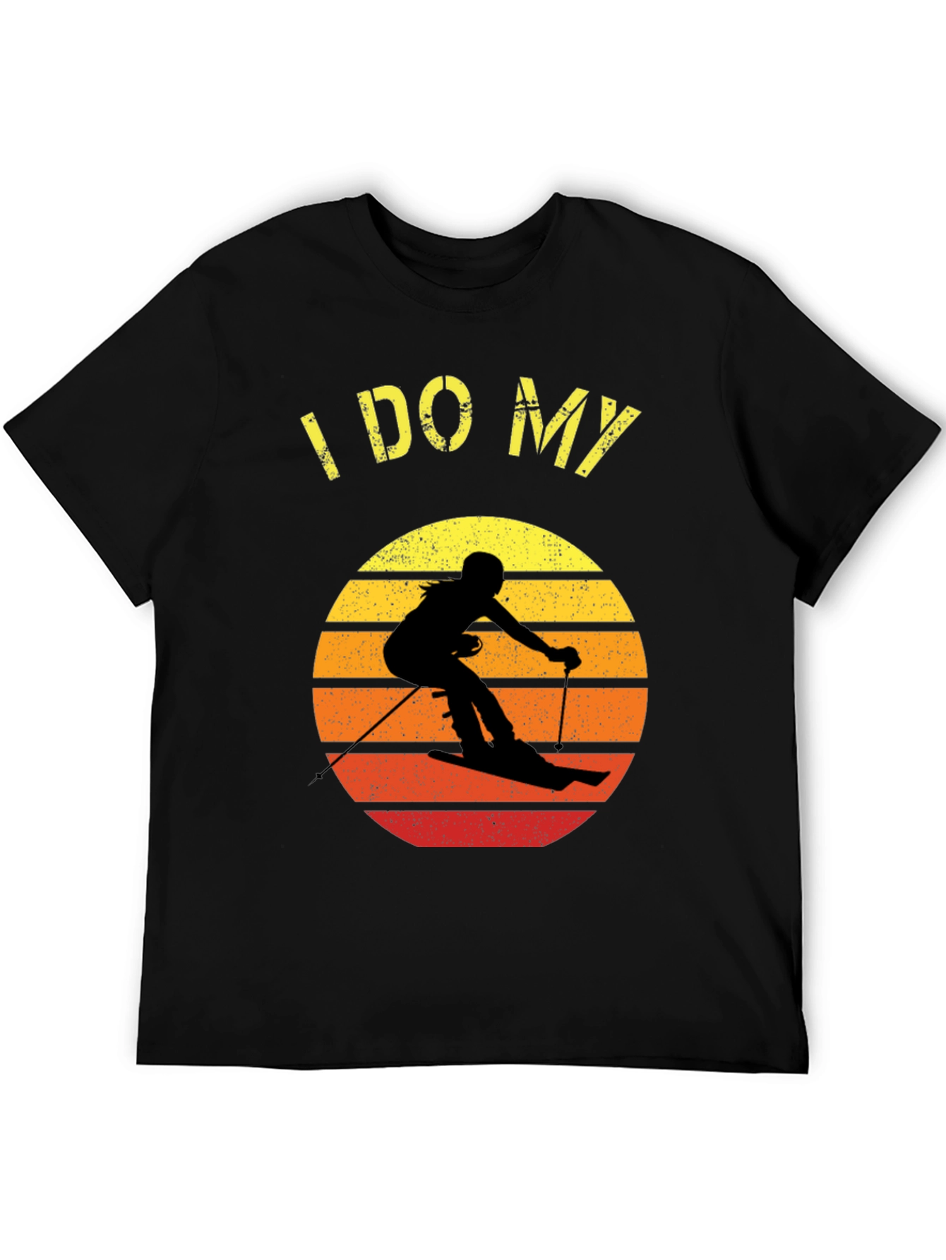 I DO MY Own Stunts Skiing Graphic Tee