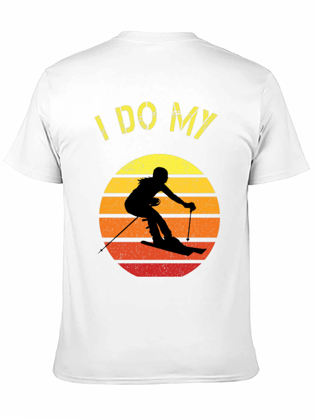 I DO MY Own Stunts Skiing Graphic Tee