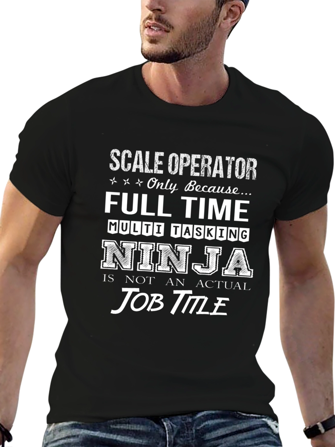 Scale Operator Full Time Ninja T-Shirt