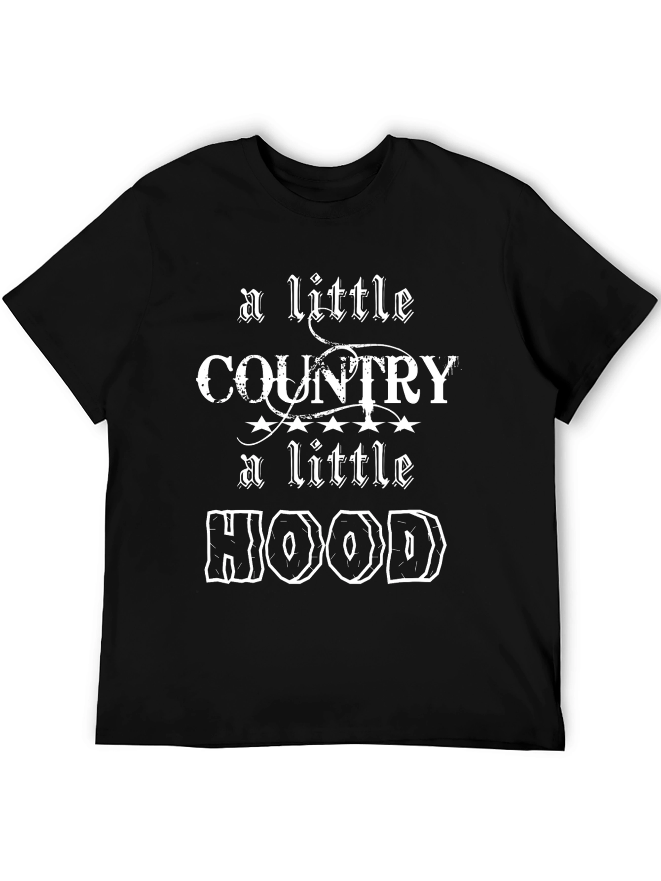 A Little Country A Little Hood Graphic T-Shirt