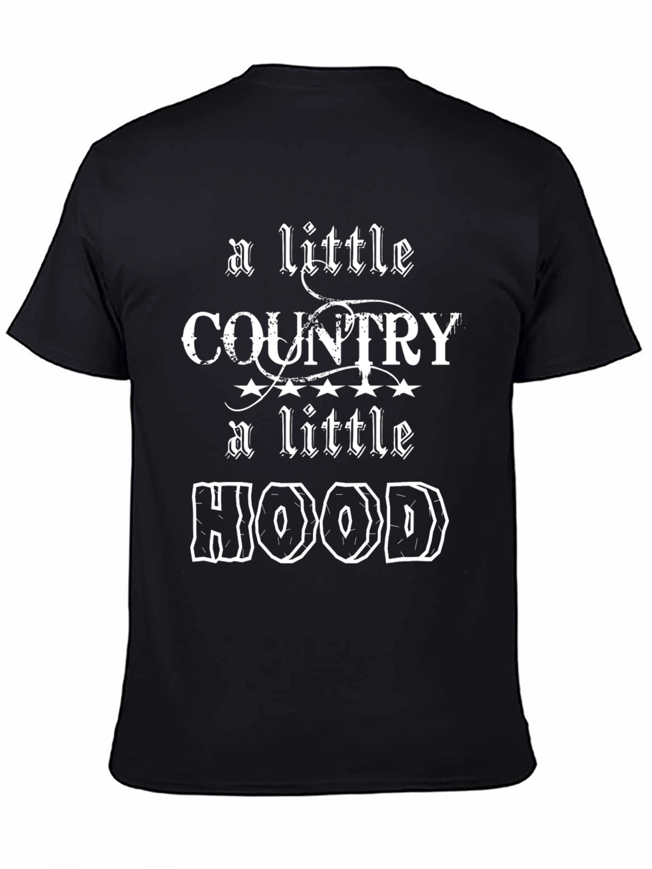 A Little Country A Little Hood Graphic T-Shirt