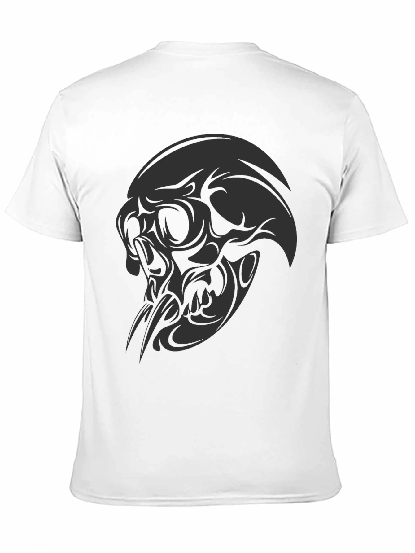 Skull Graphic Tee - Mens Black T-Shirt