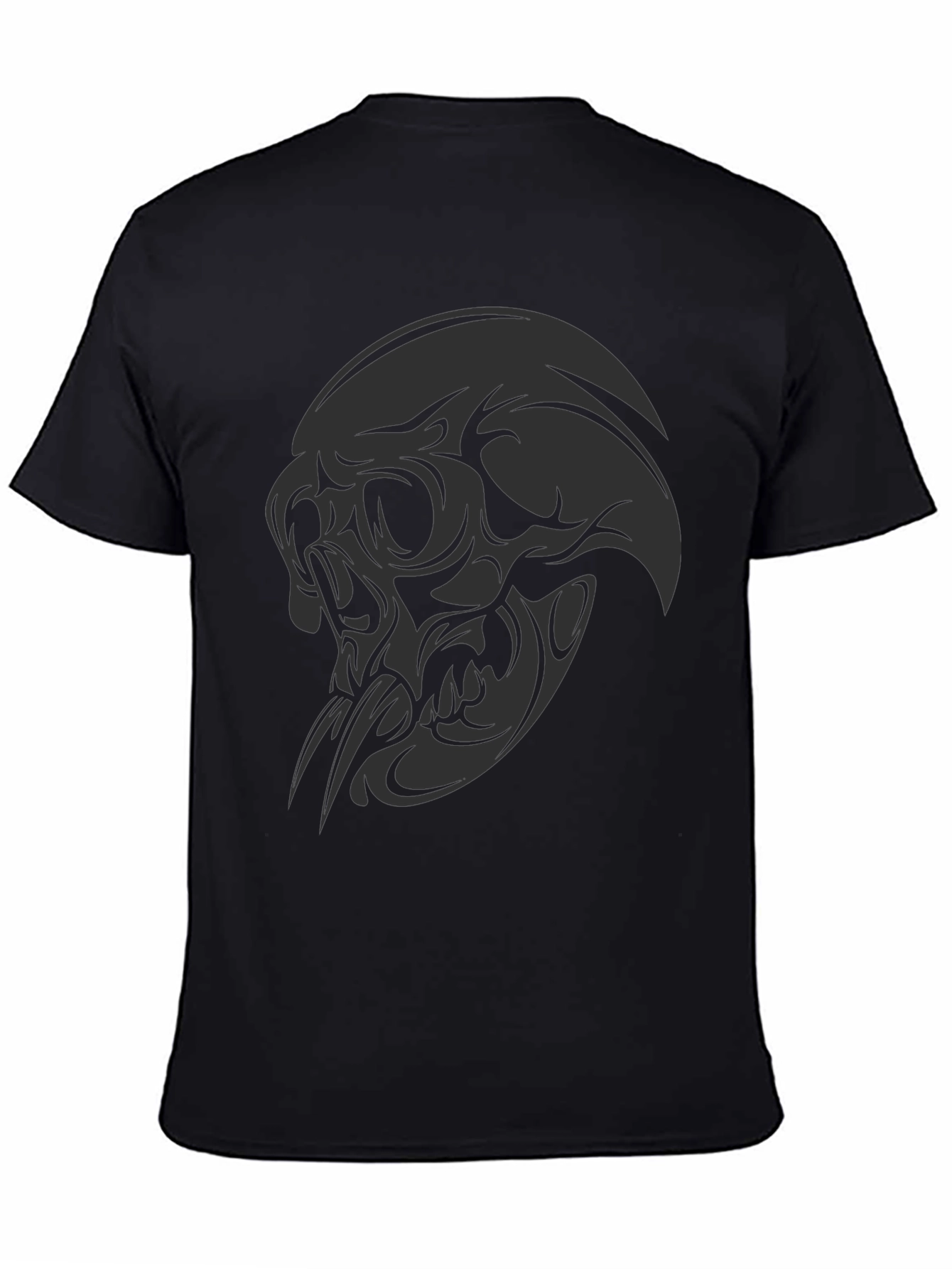Skull Graphic Tee - Mens Black T-Shirt