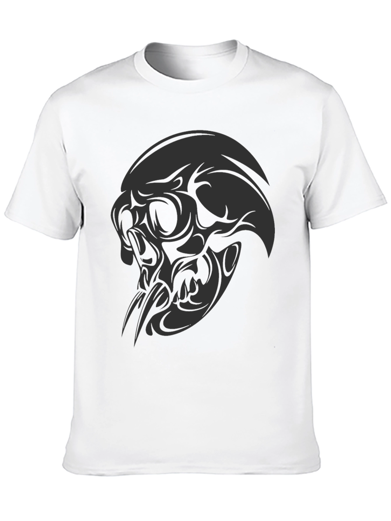 Skull Graphic Tee - Mens Black T-Shirt