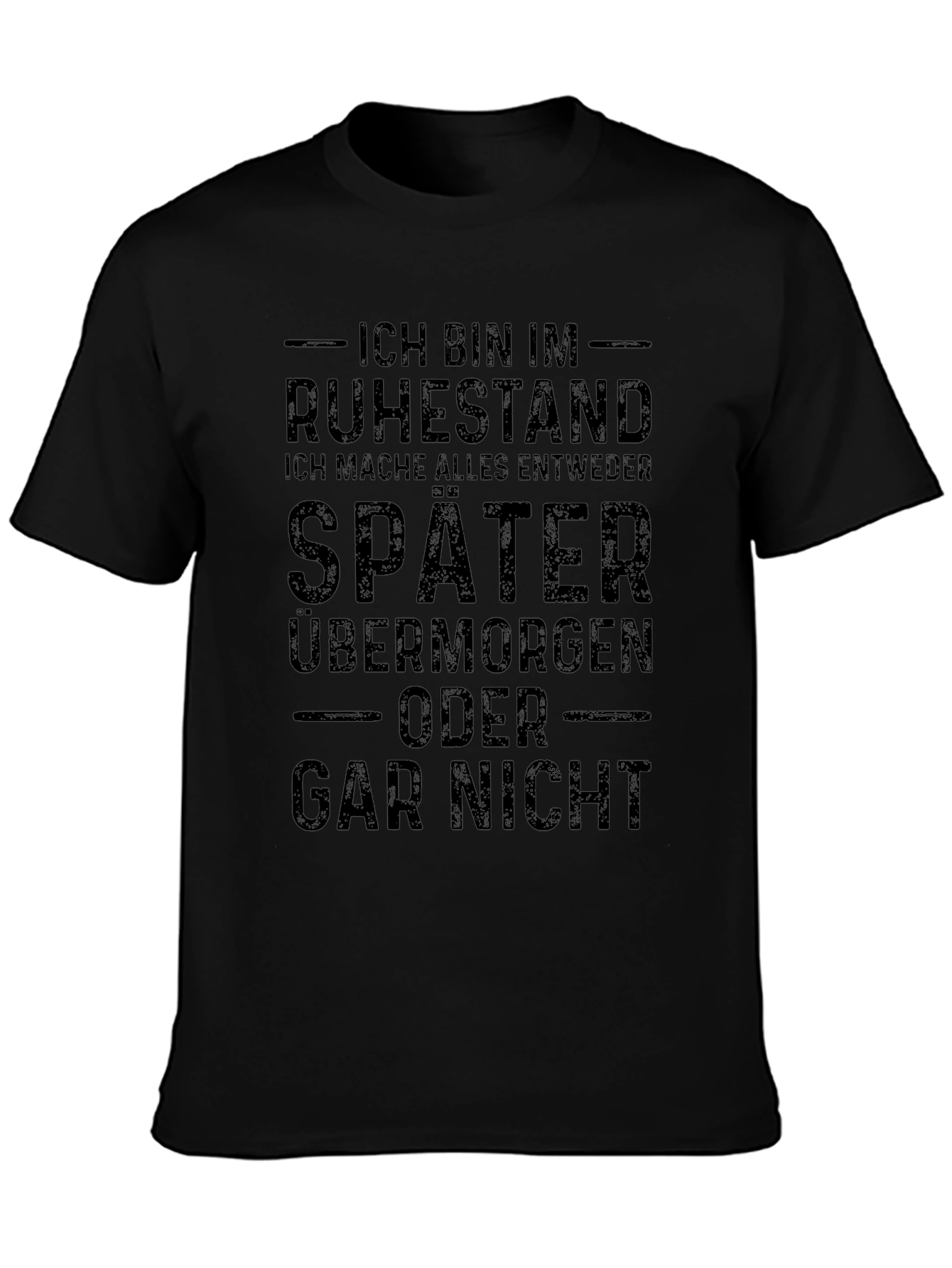 Ich Bin Im Ruhestand Mens T-Shirt