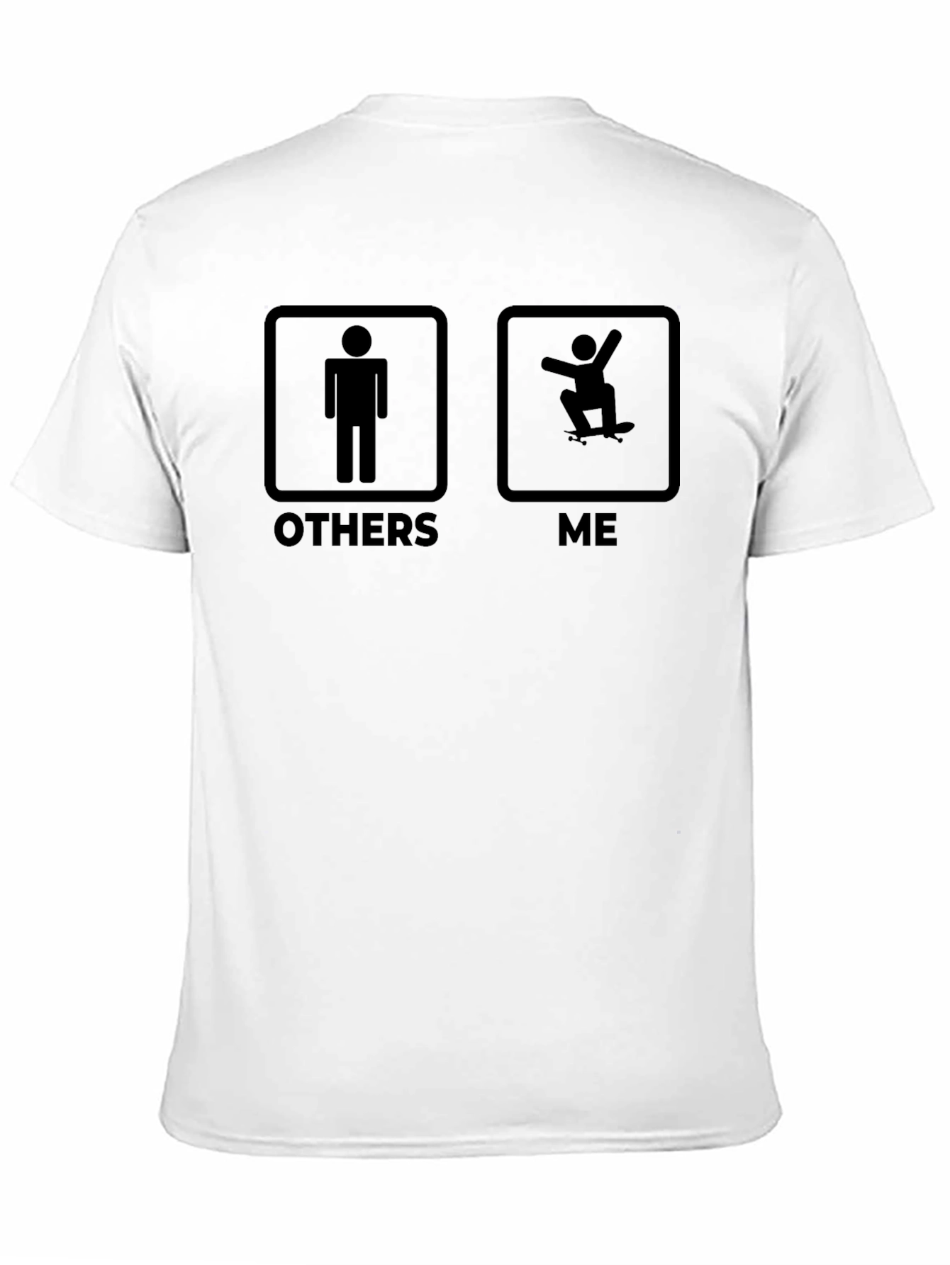 Funny Skateboarder Graphic T-Shirt