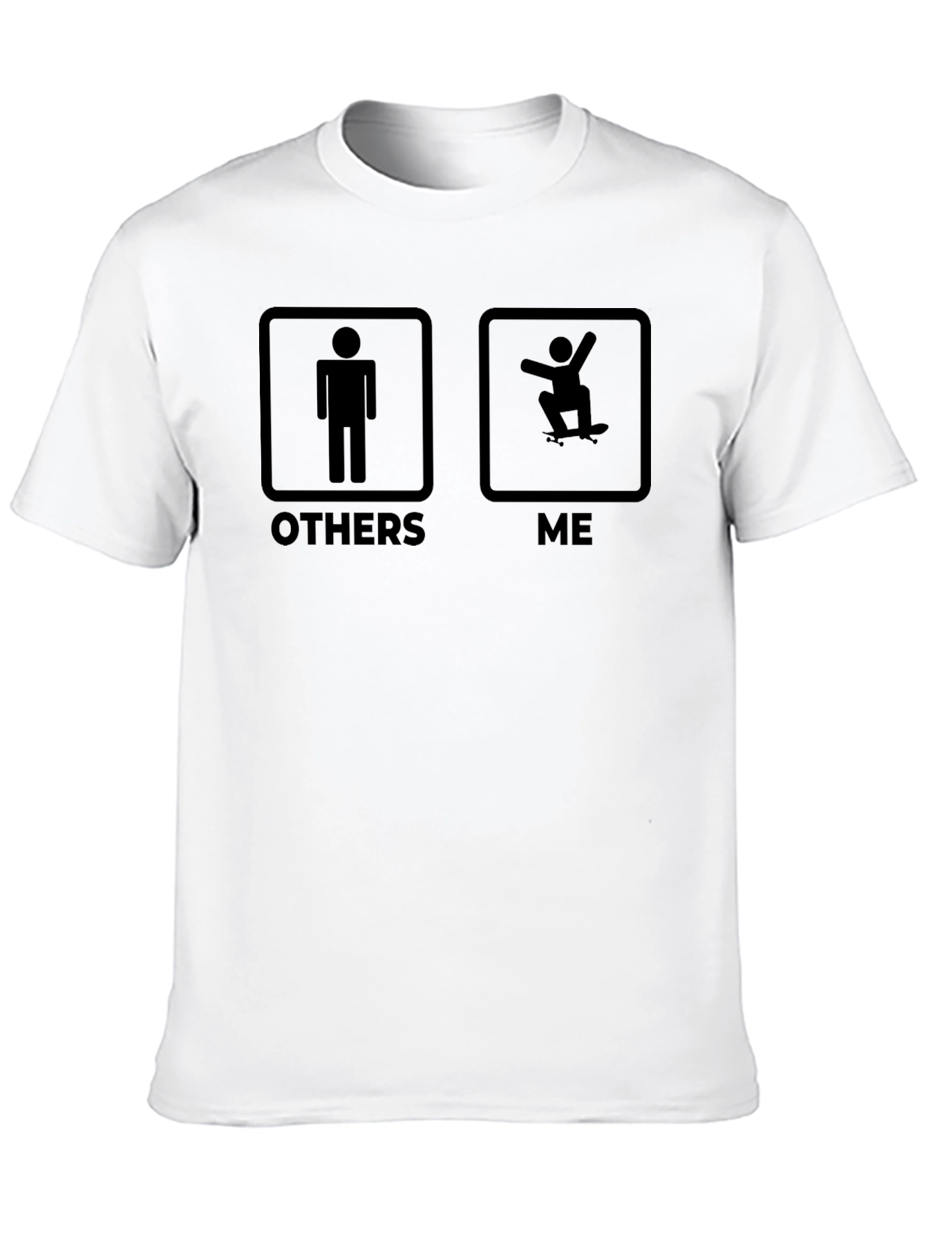 Funny Skateboarder Graphic T-Shirt
