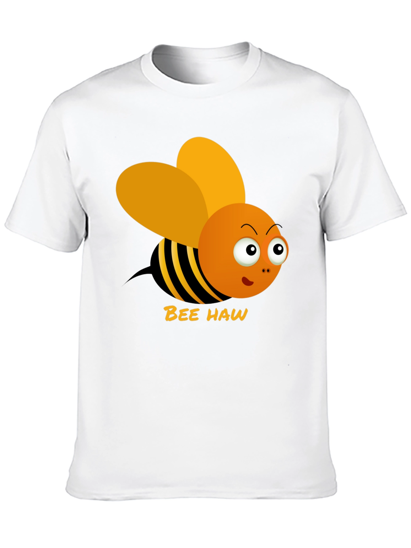 Bee Haw Funny Graphic T-Shirt