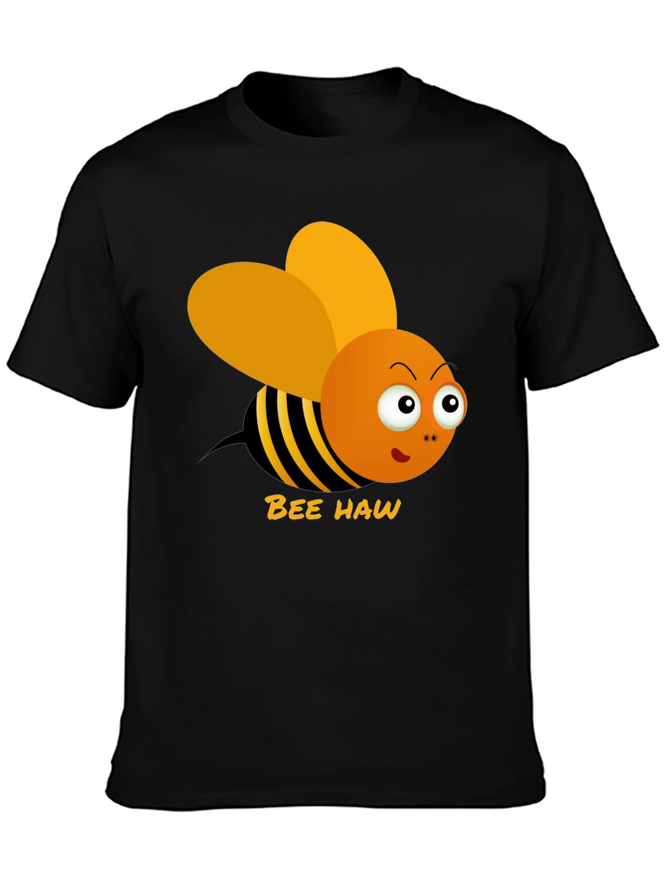 Bee Haw Funny Graphic T-Shirt