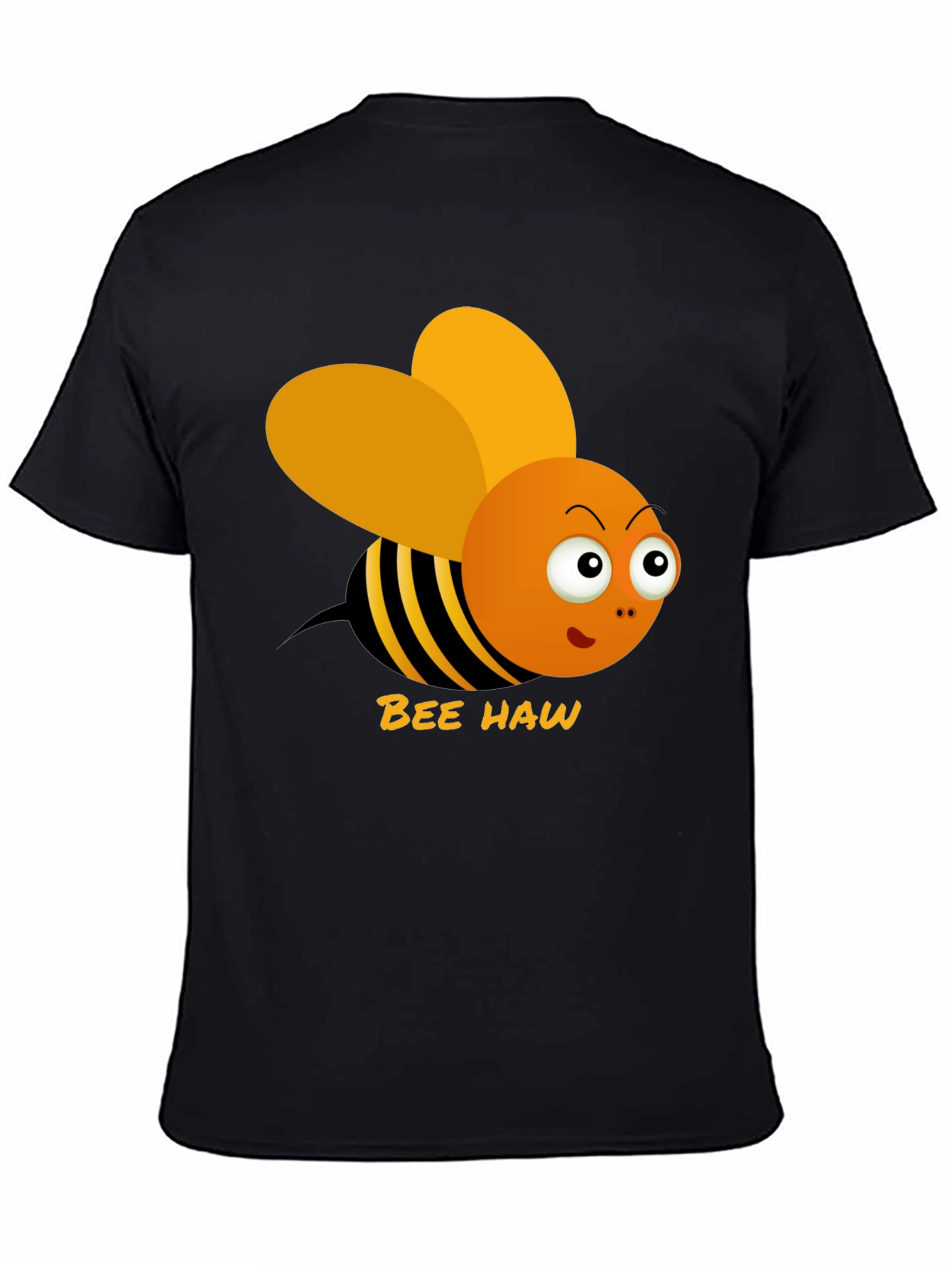 Bee Haw Funny Graphic T-Shirt