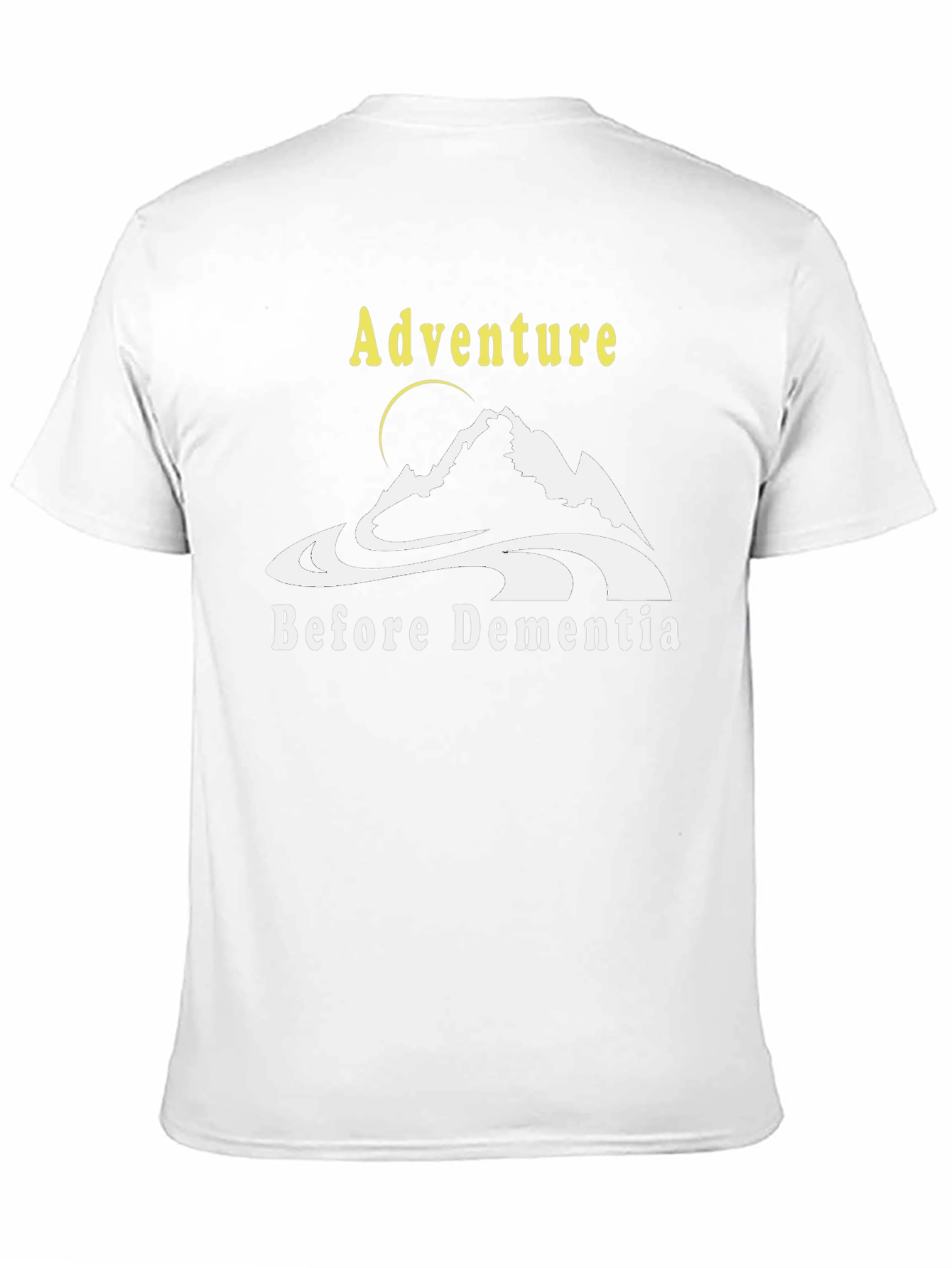 Adventure Before Dementia Black T-Shirt