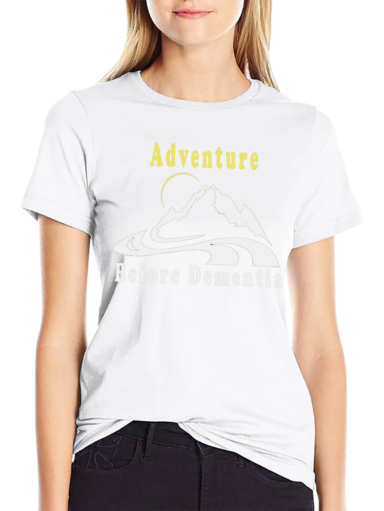 Adventure Before Dementia Black T-Shirt