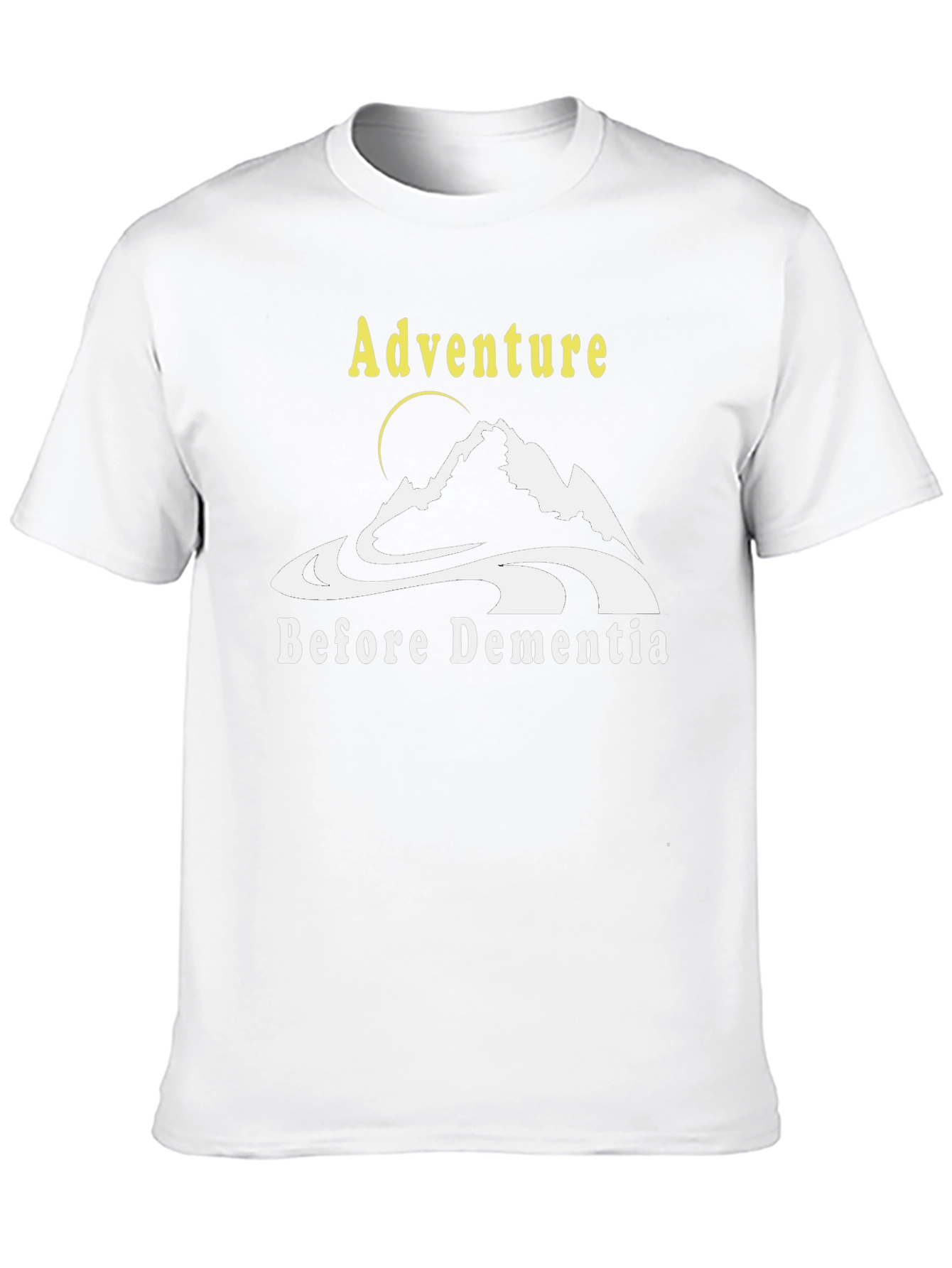 Adventure Before Dementia Black T-Shirt