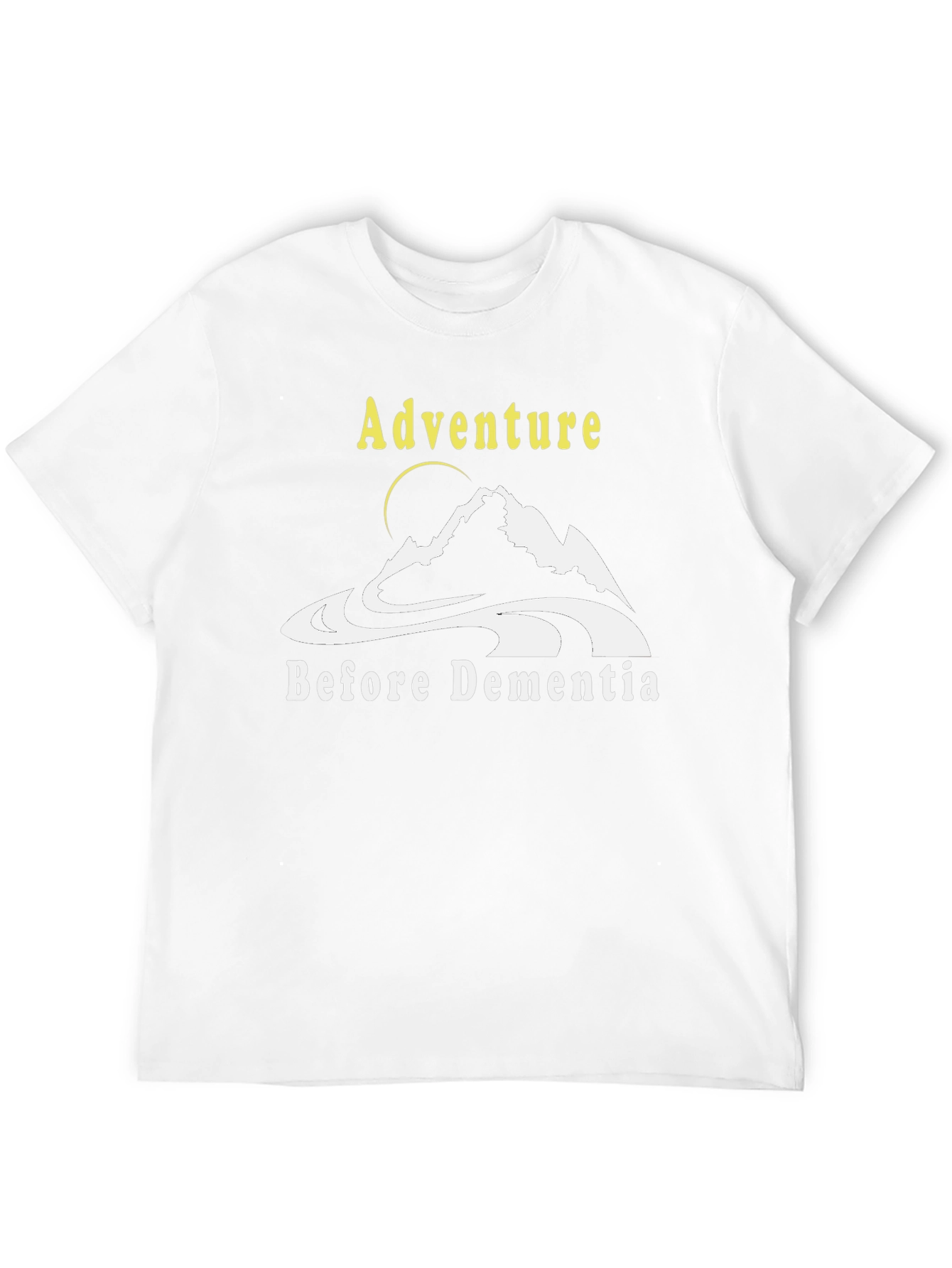 Adventure Before Dementia Black T-Shirt