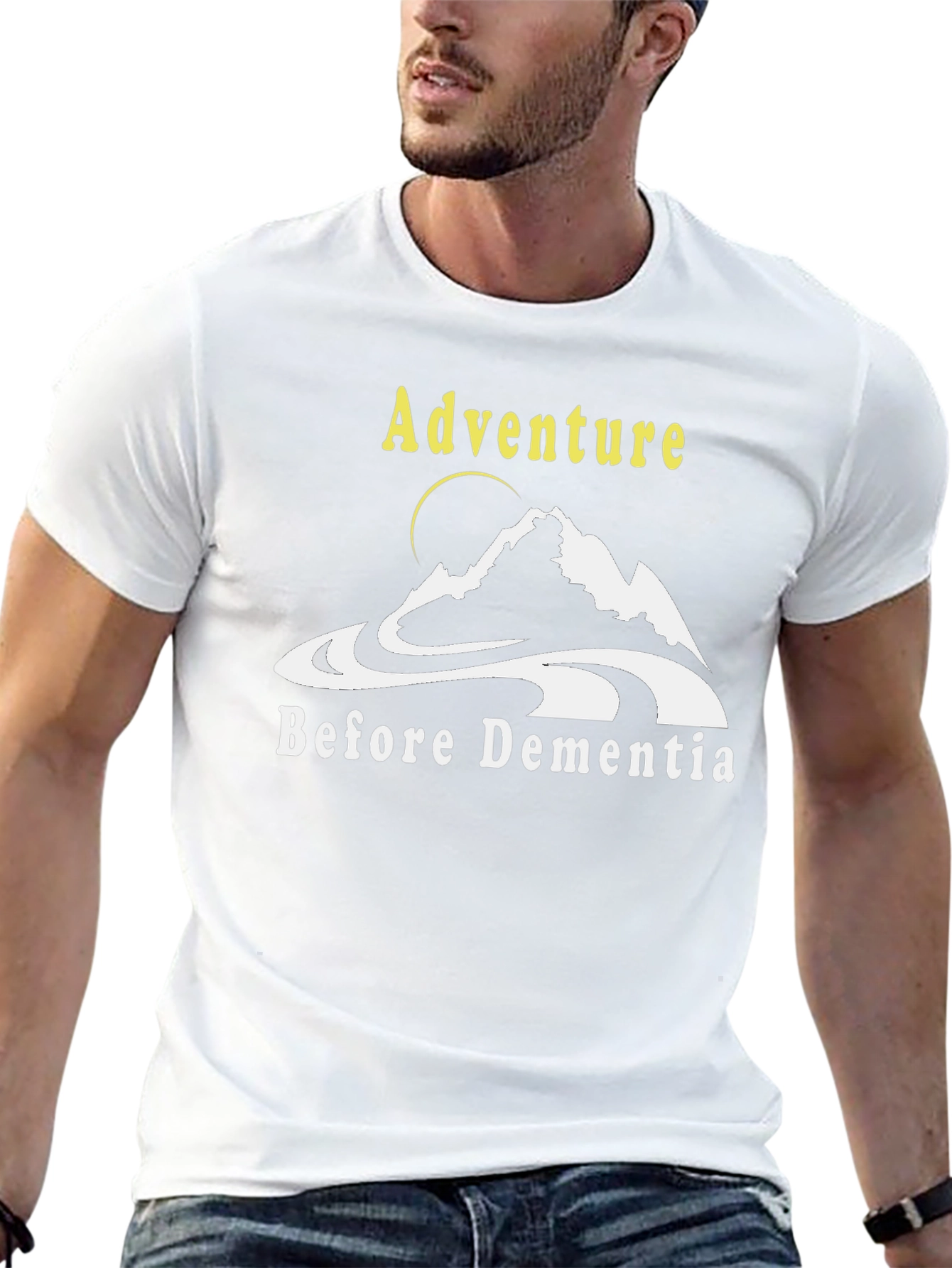Adventure Before Dementia Black T-Shirt