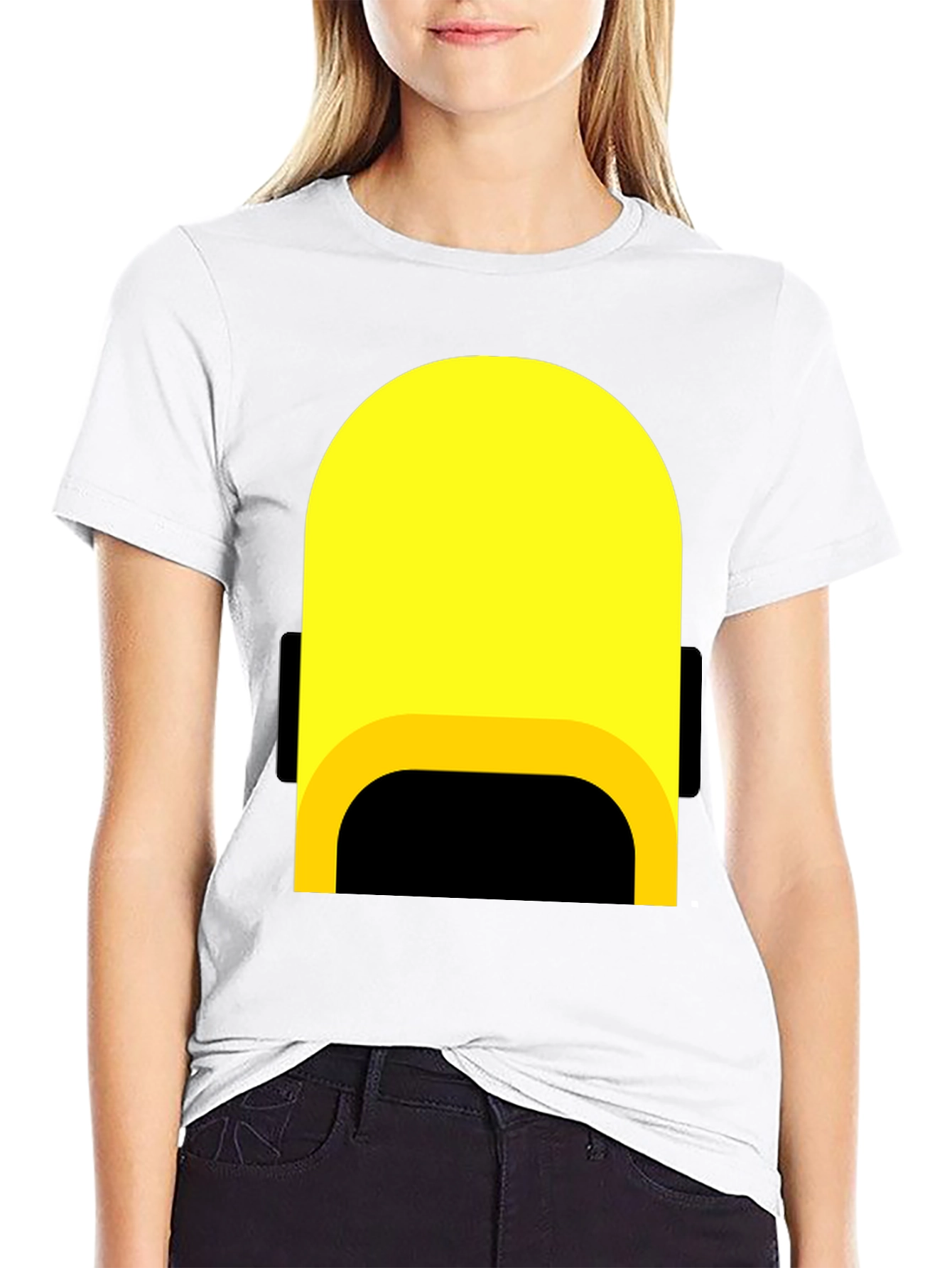 Minimalist Character Graphic T-Shirt